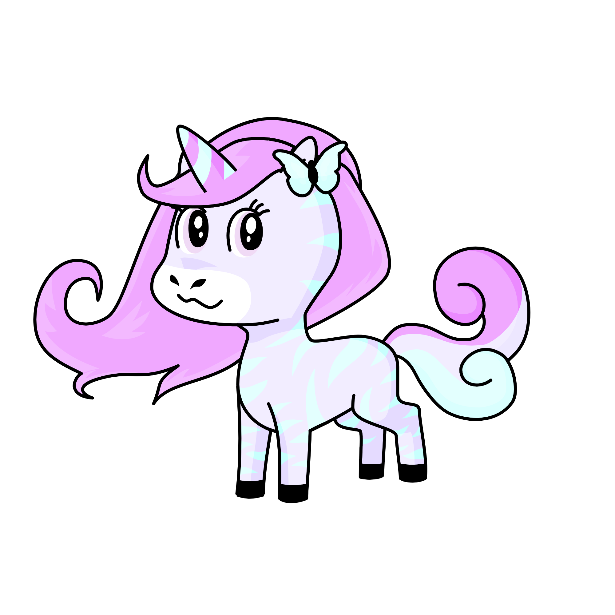 Princess Rainbows, the unicorn