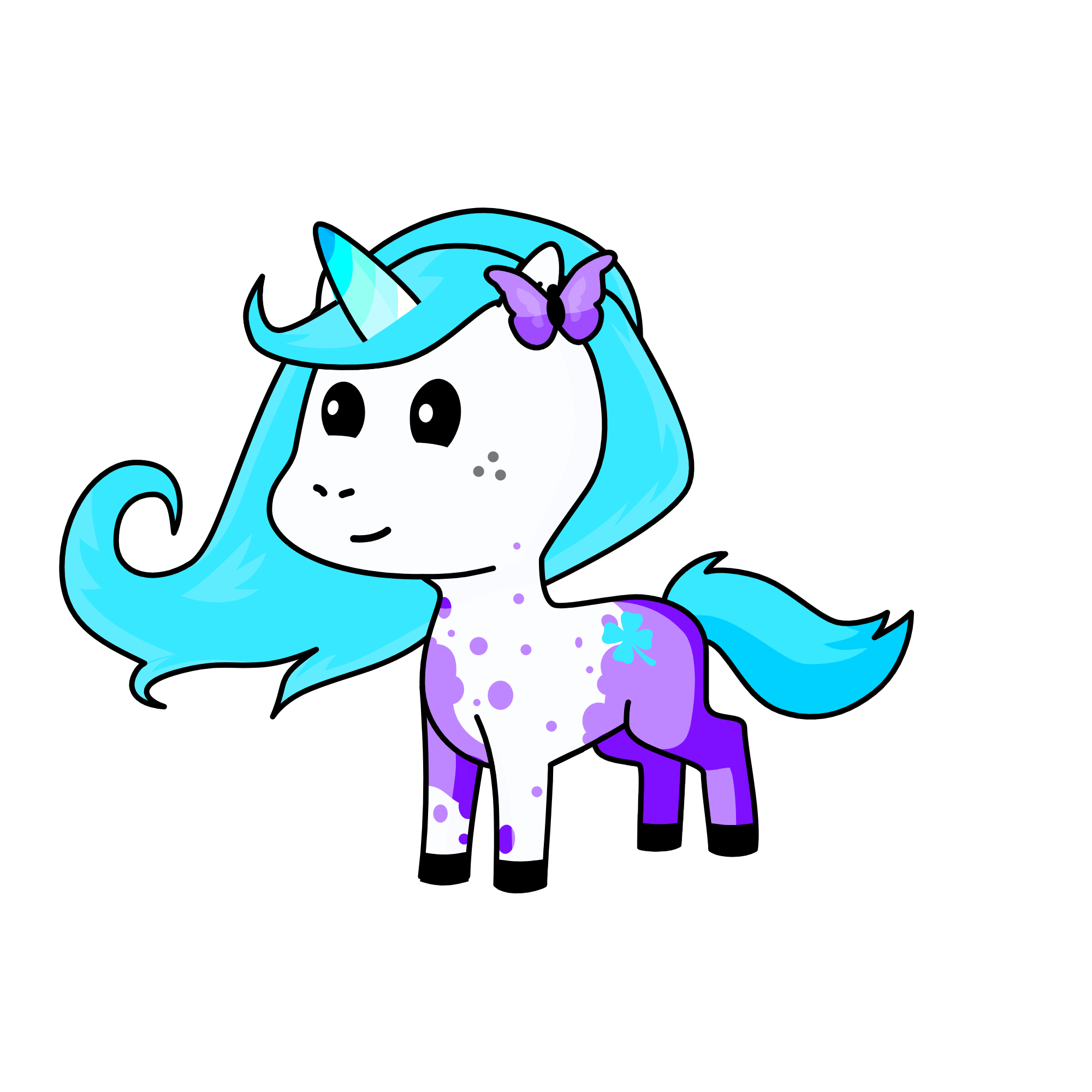 Aura, the unicorn