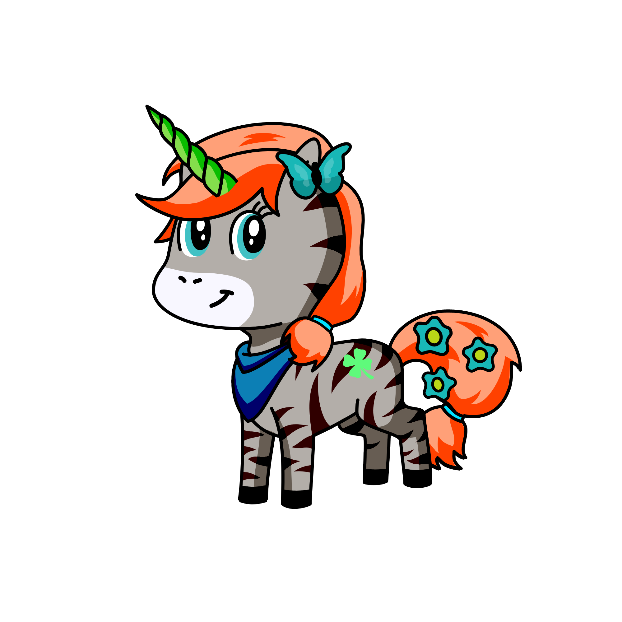butterfli, the unicorn