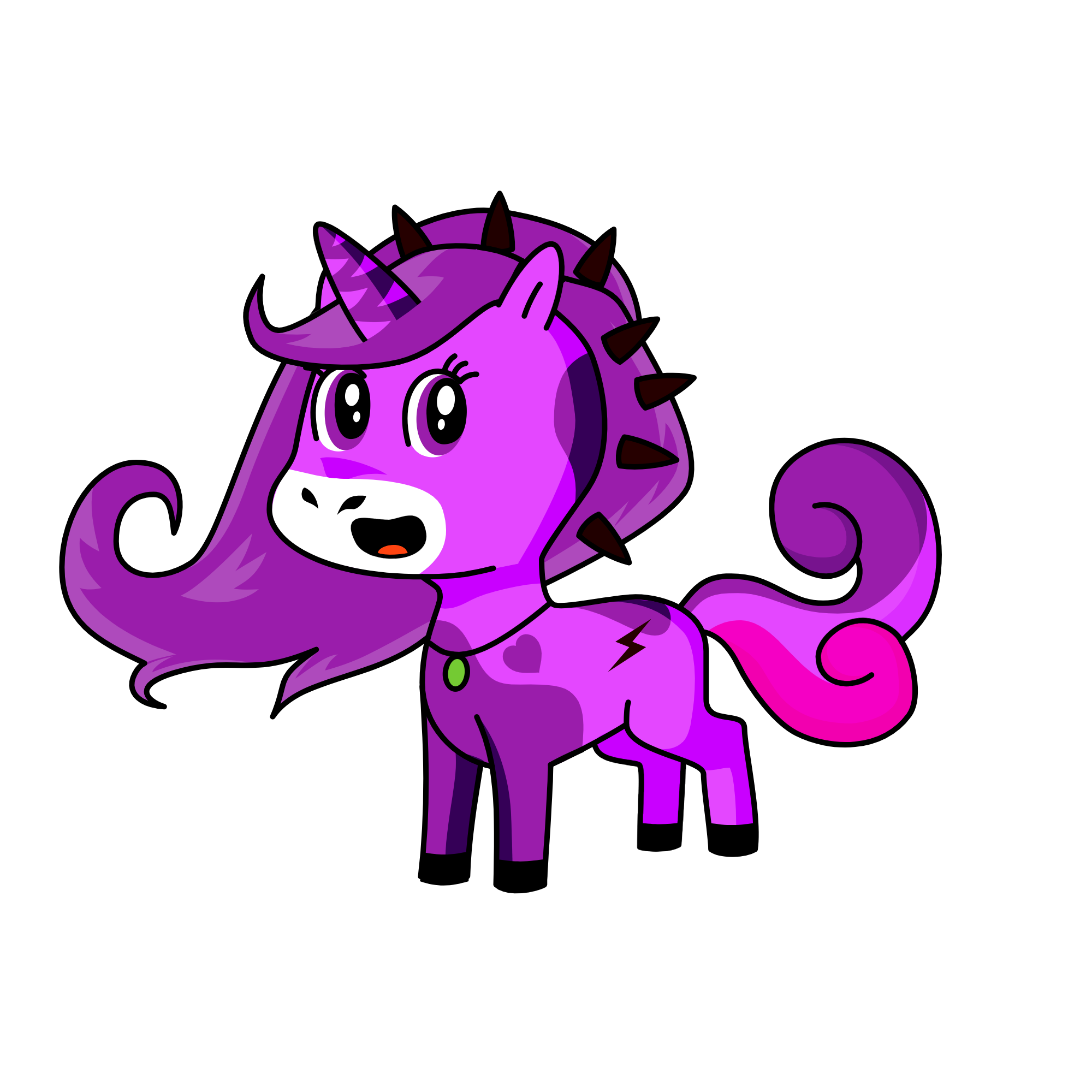 Mal D 3, the unicorn