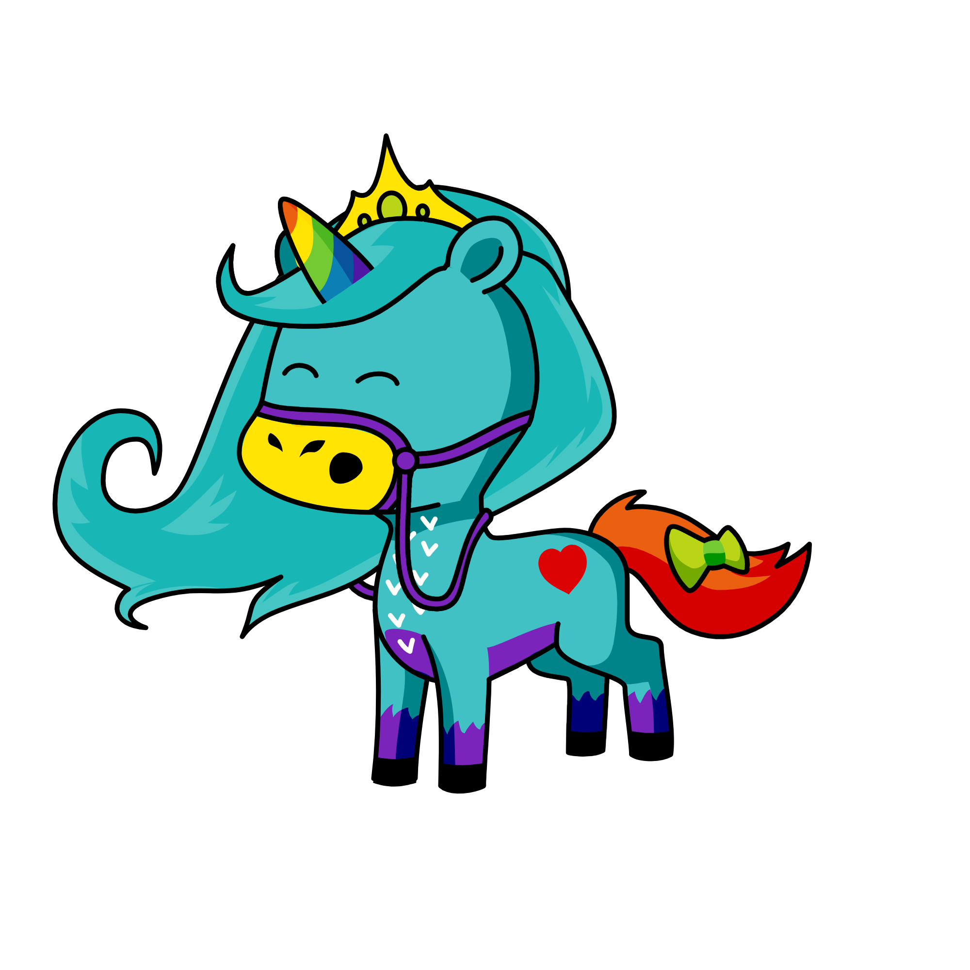 Lovely, the unicorn