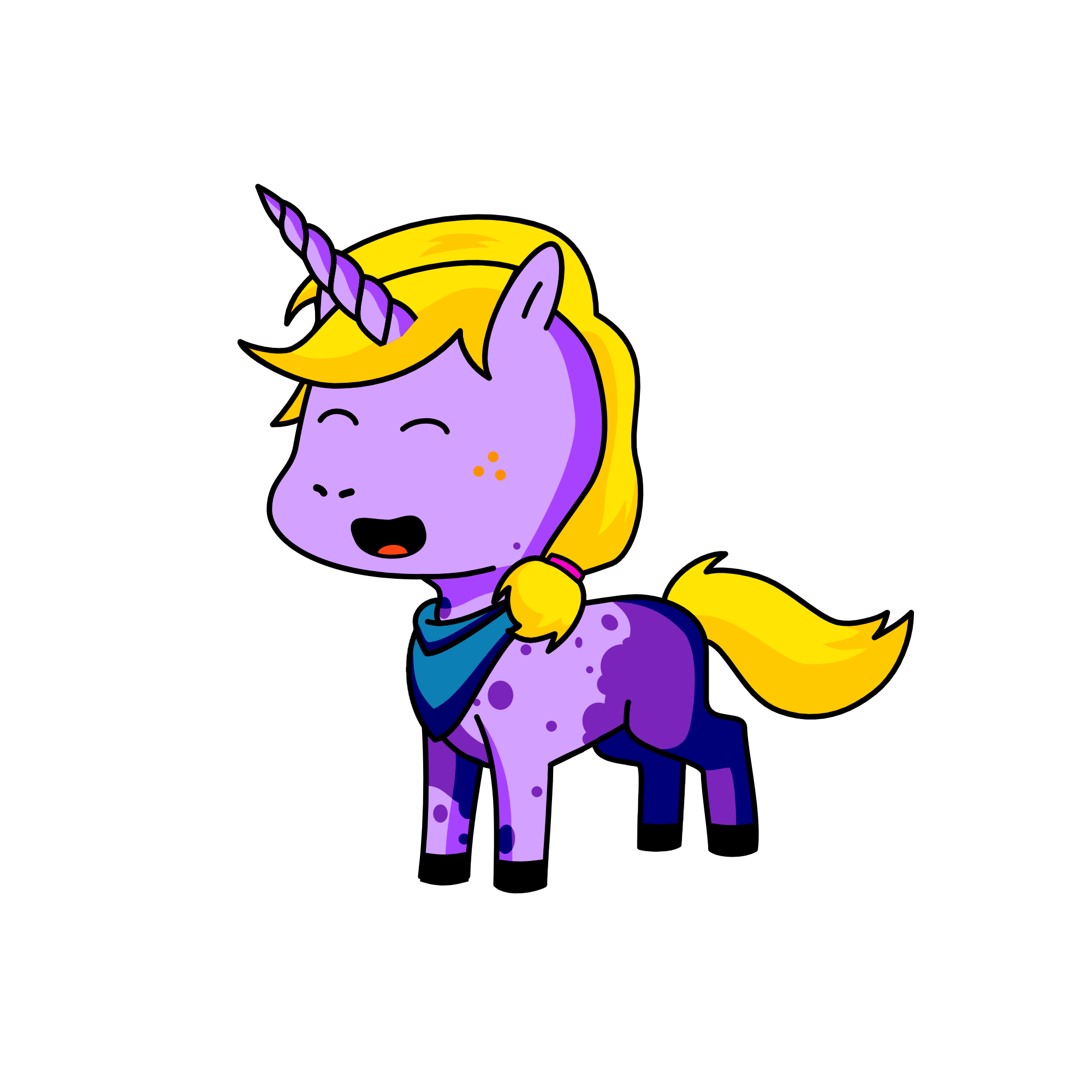 Dilly, the unicorn