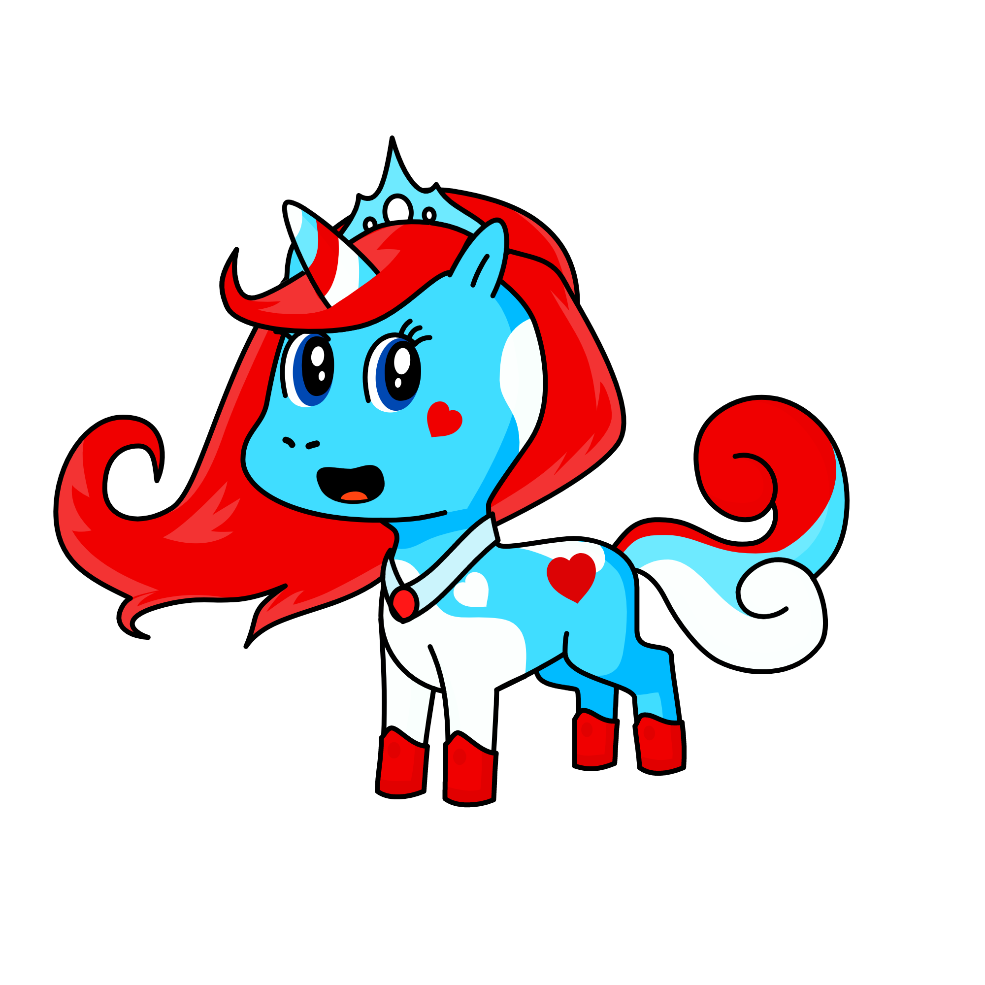 Evie, the unicorn
