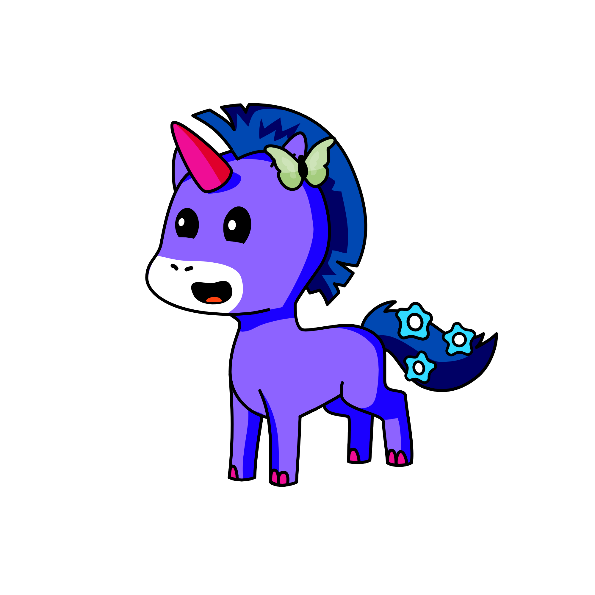 Tulip, the unicorn