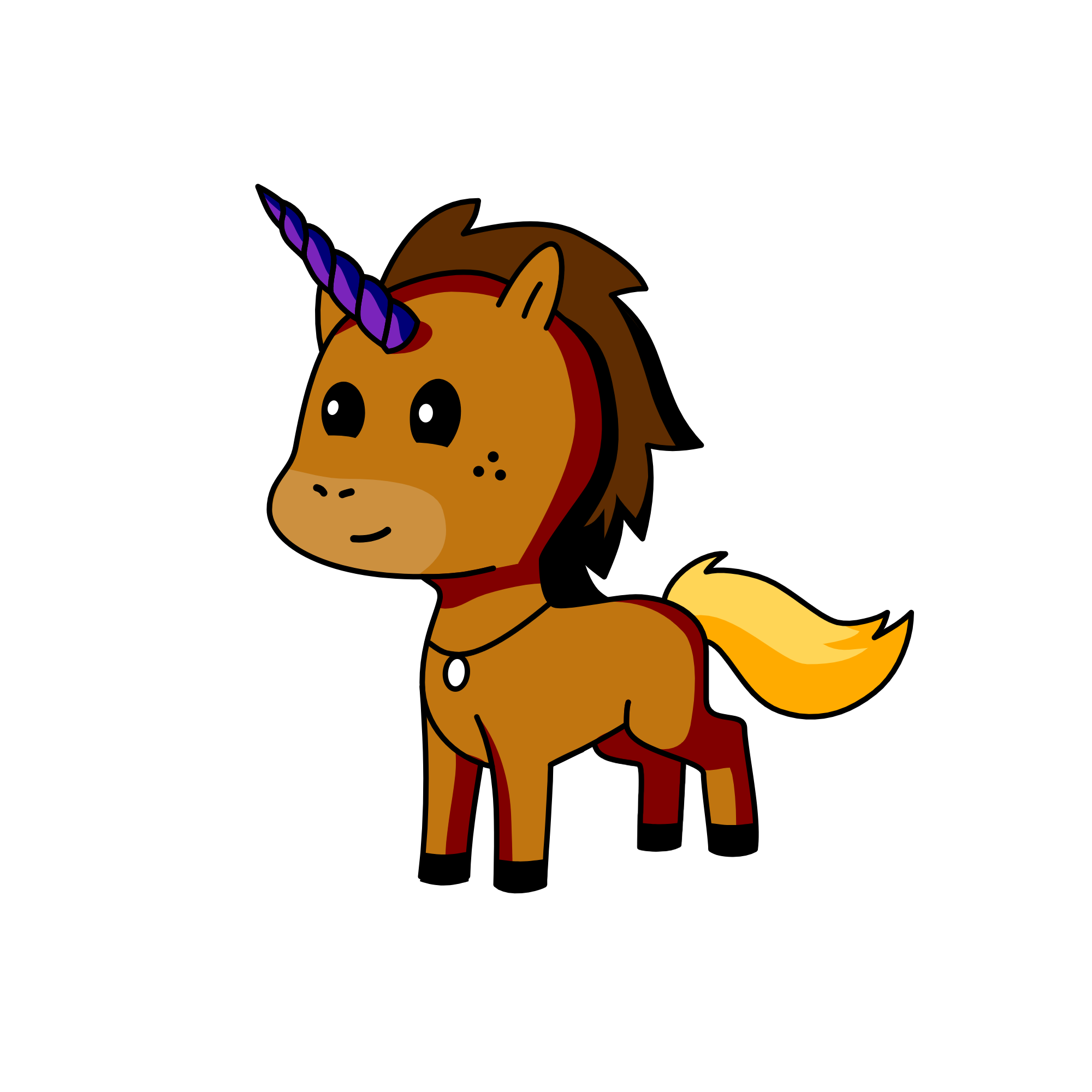 Super cool man, the unicorn