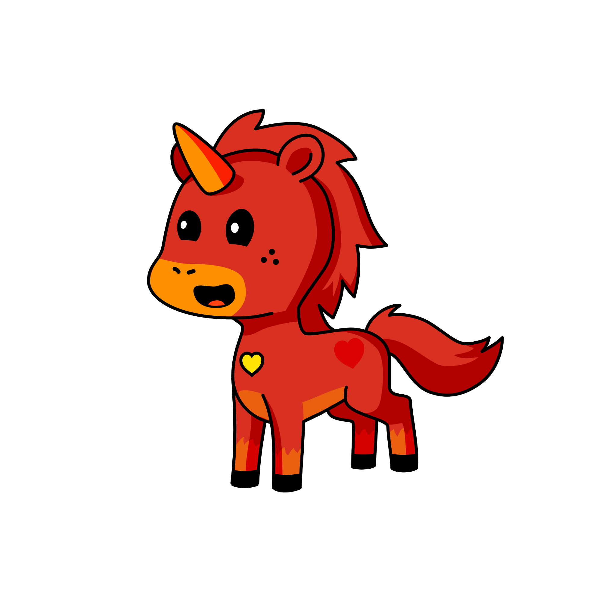 ELMO, the unicorn