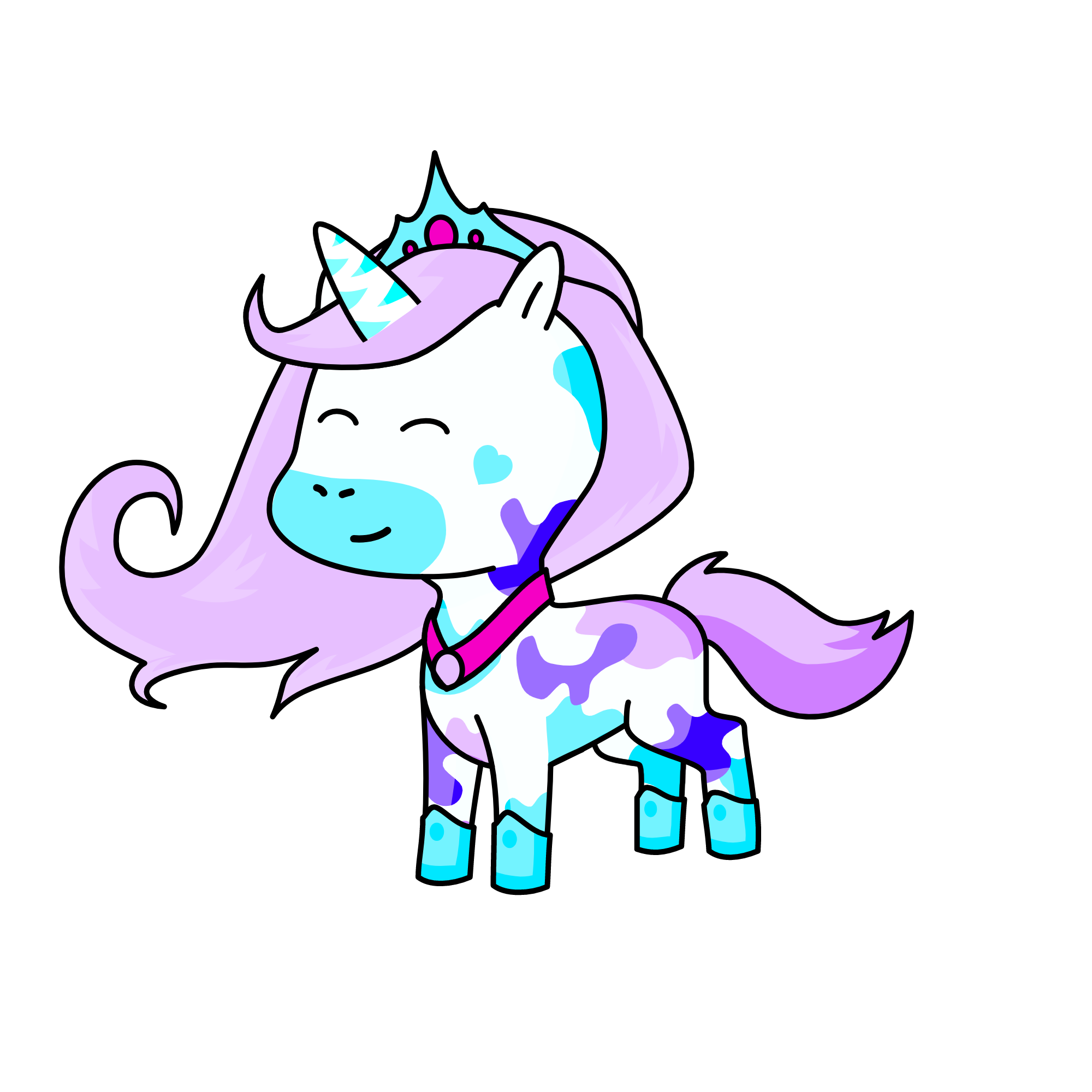 hena, the unicorn