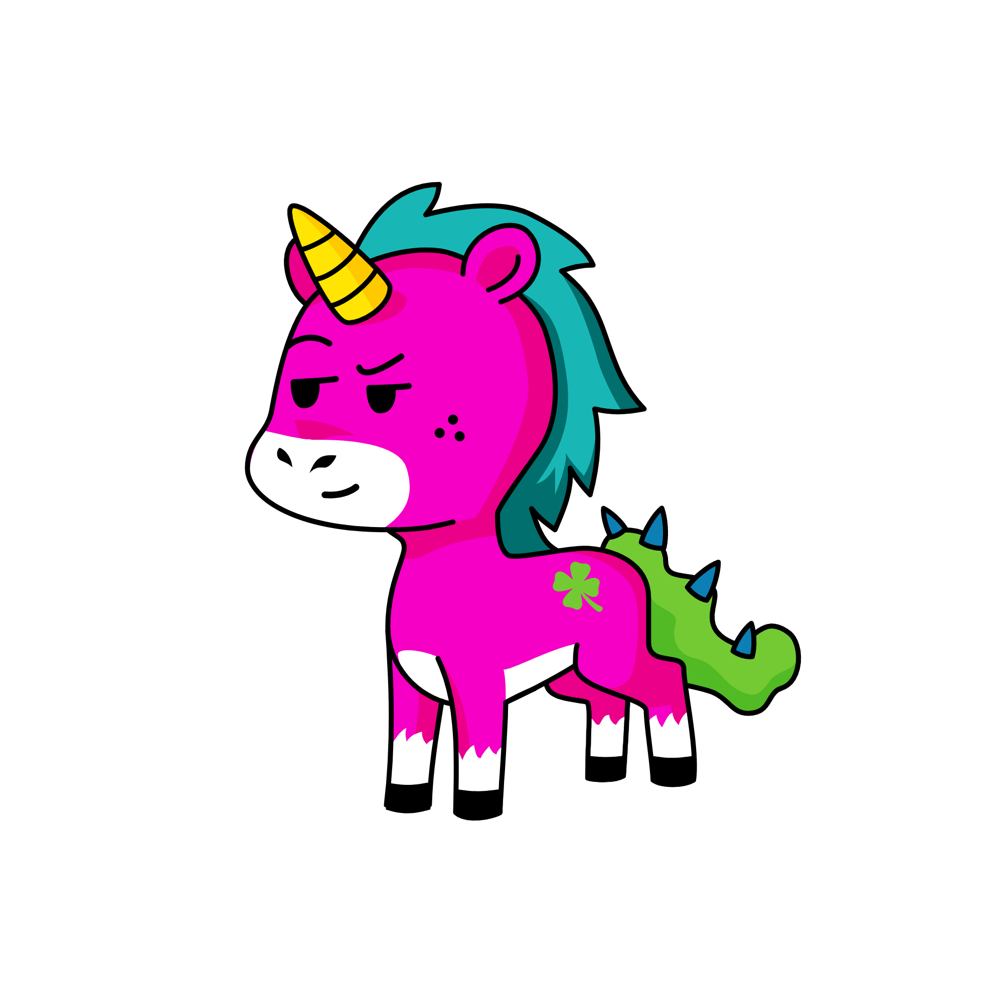 Olly, the unicorn
