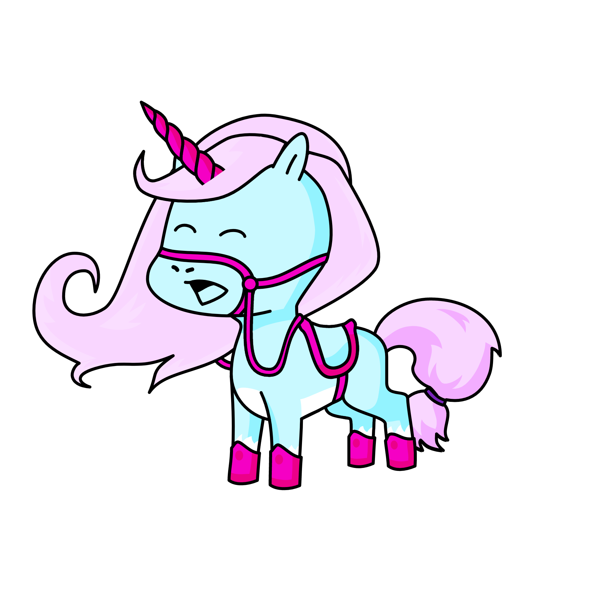 sleepy, the unicorn