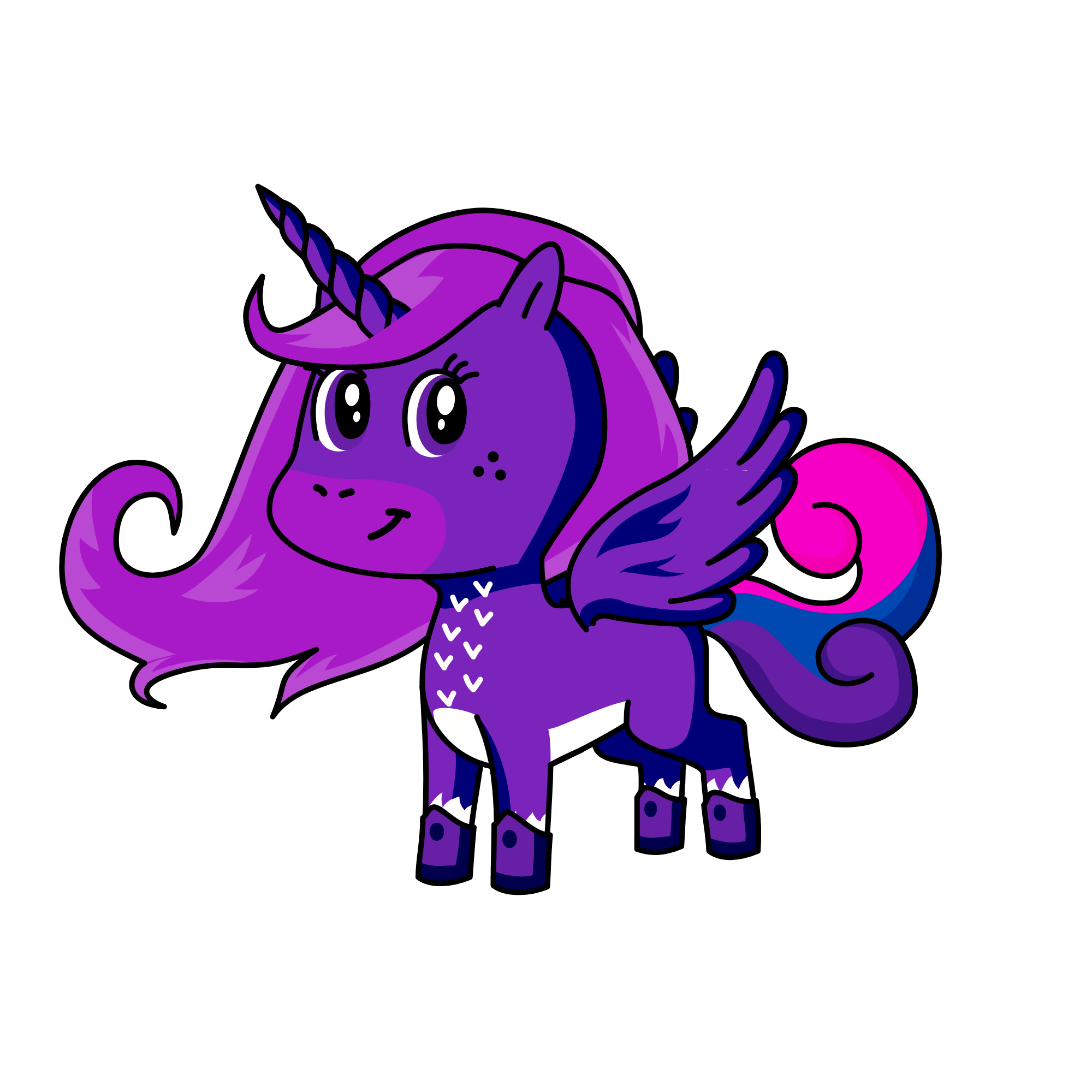 Twilight Sparkle, the unicorn