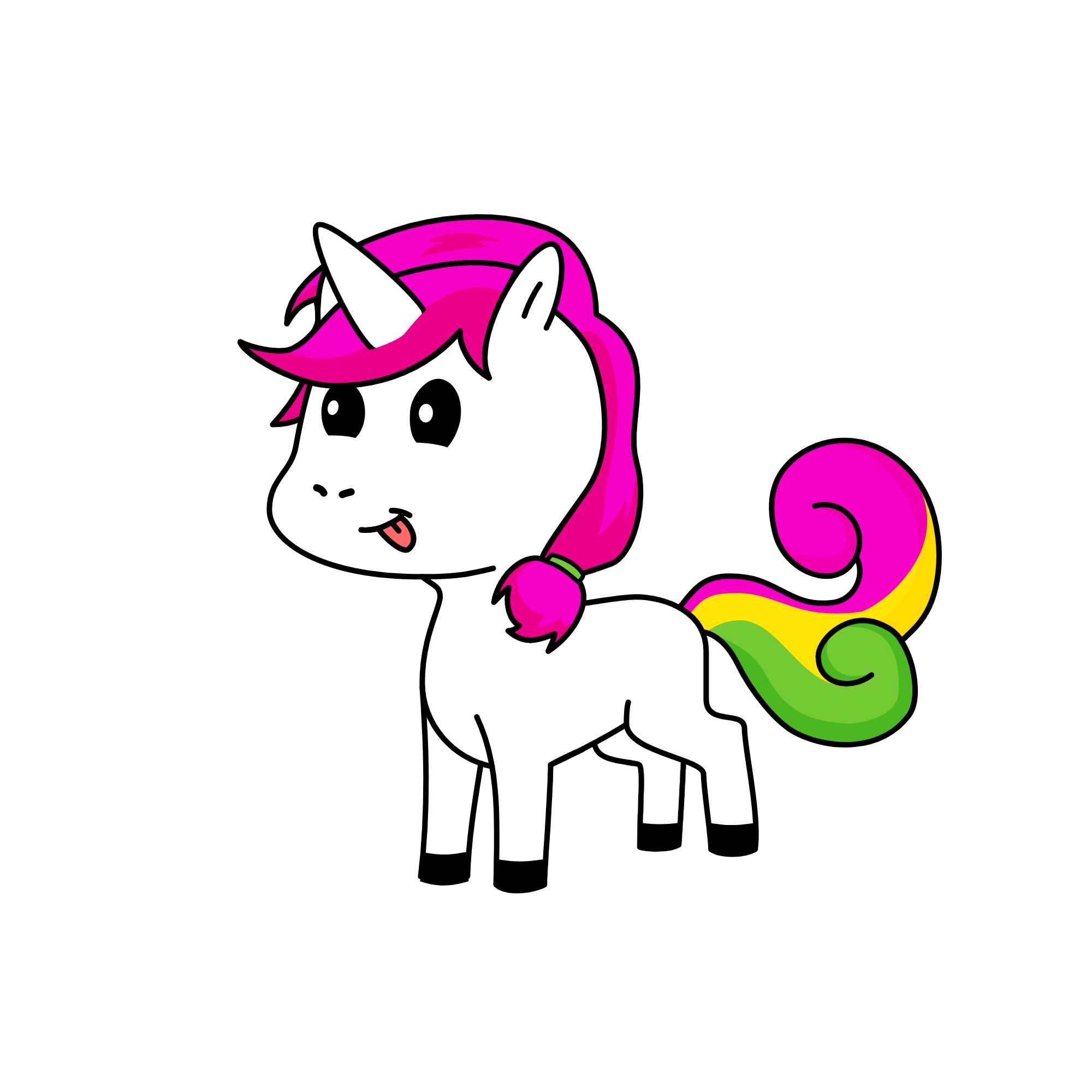 Honey, the unicorn