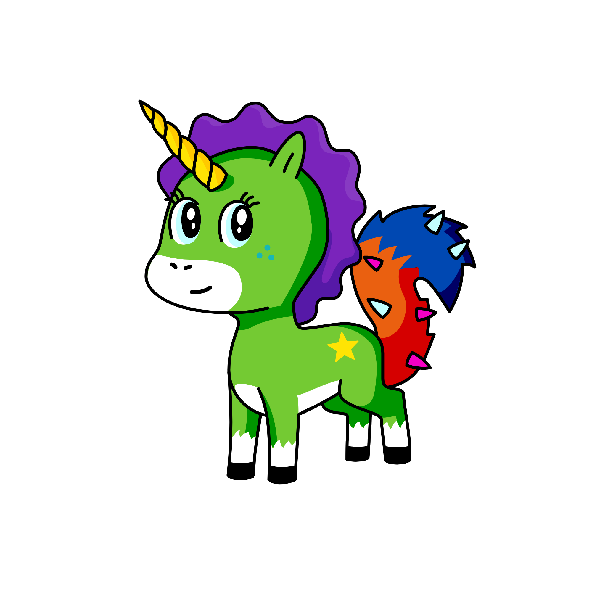 cutier, the unicorn