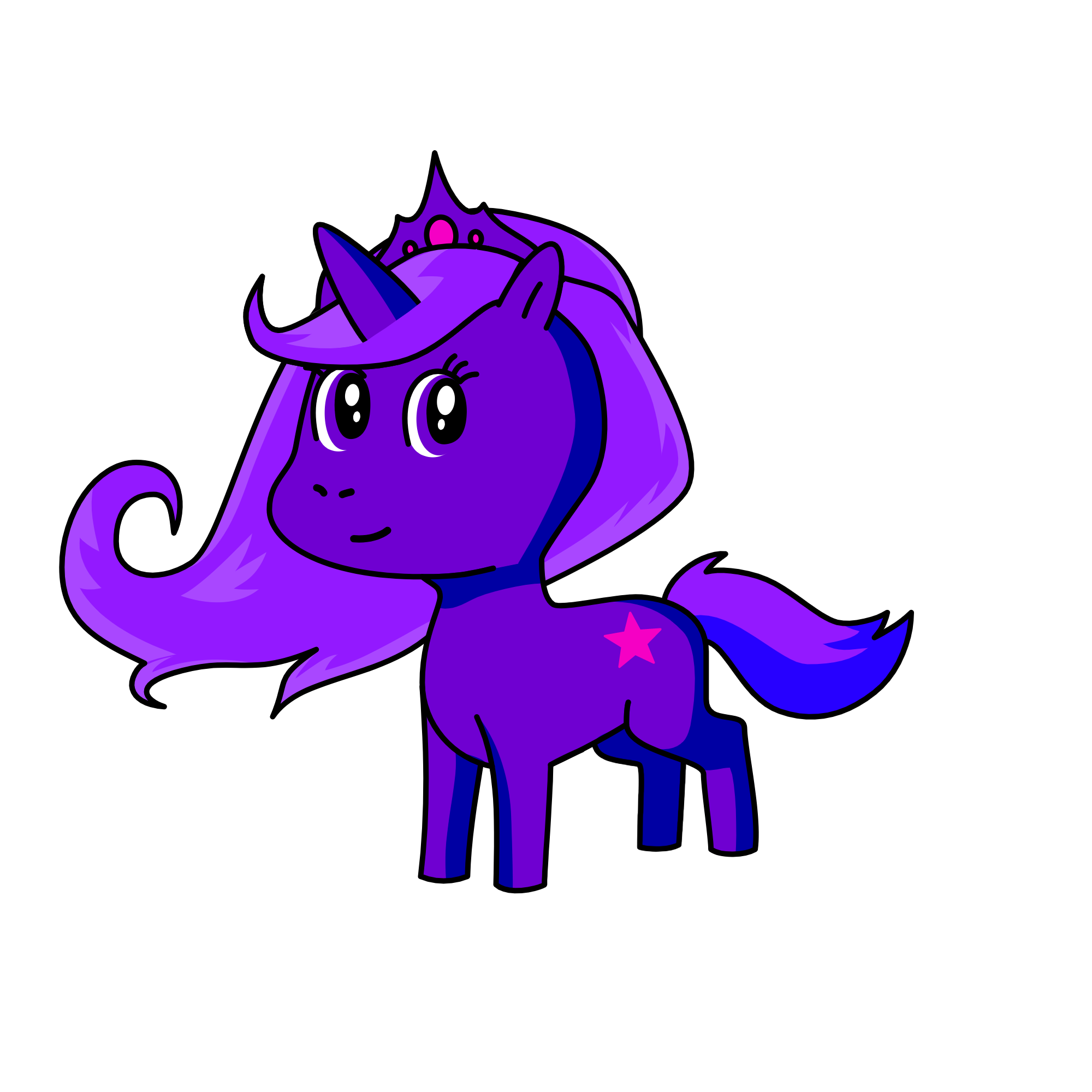 Twilet Sparkel, the unicorn