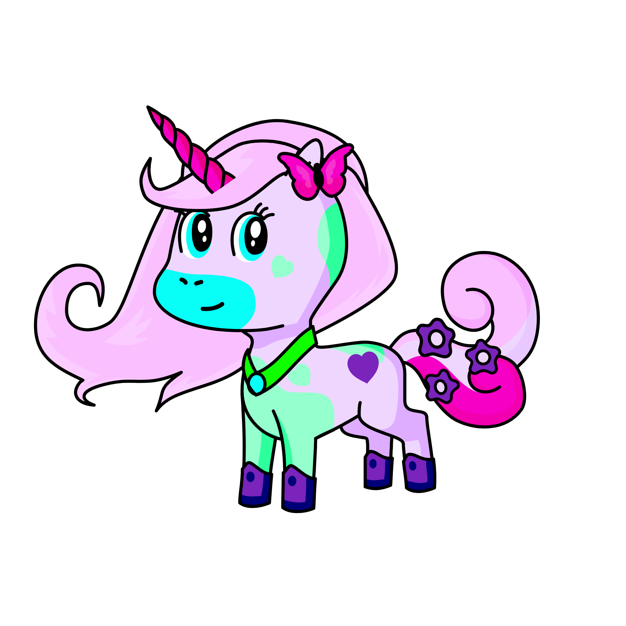 tina, the unicorn