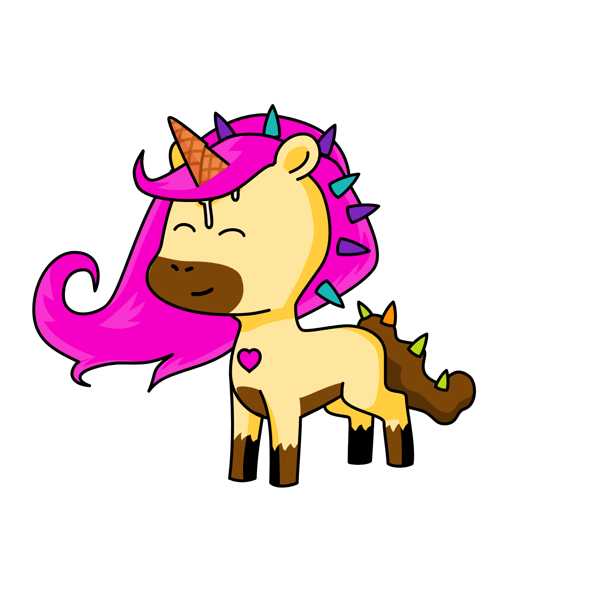 ICE CREAM, the unicorn