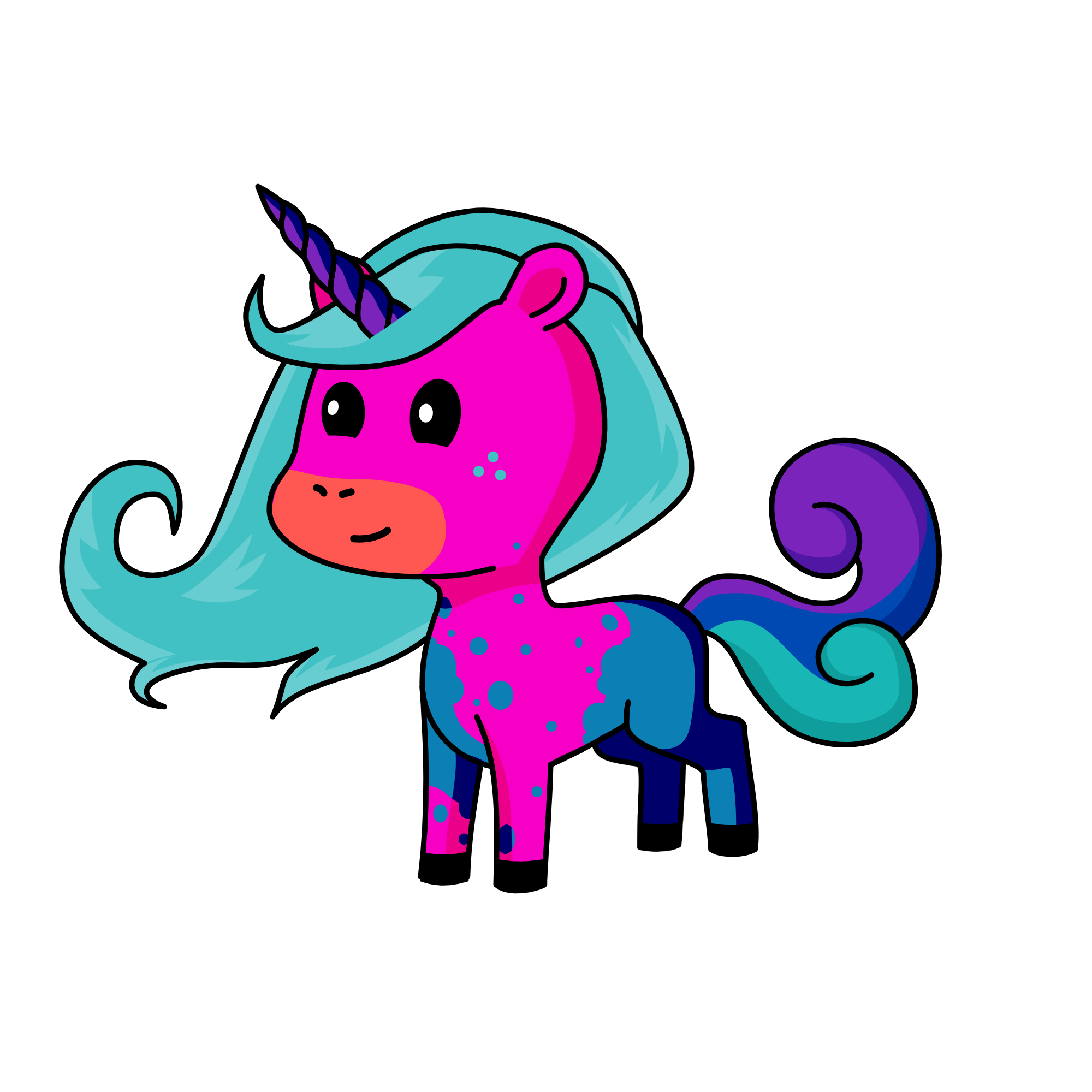 Beauty, the unicorn