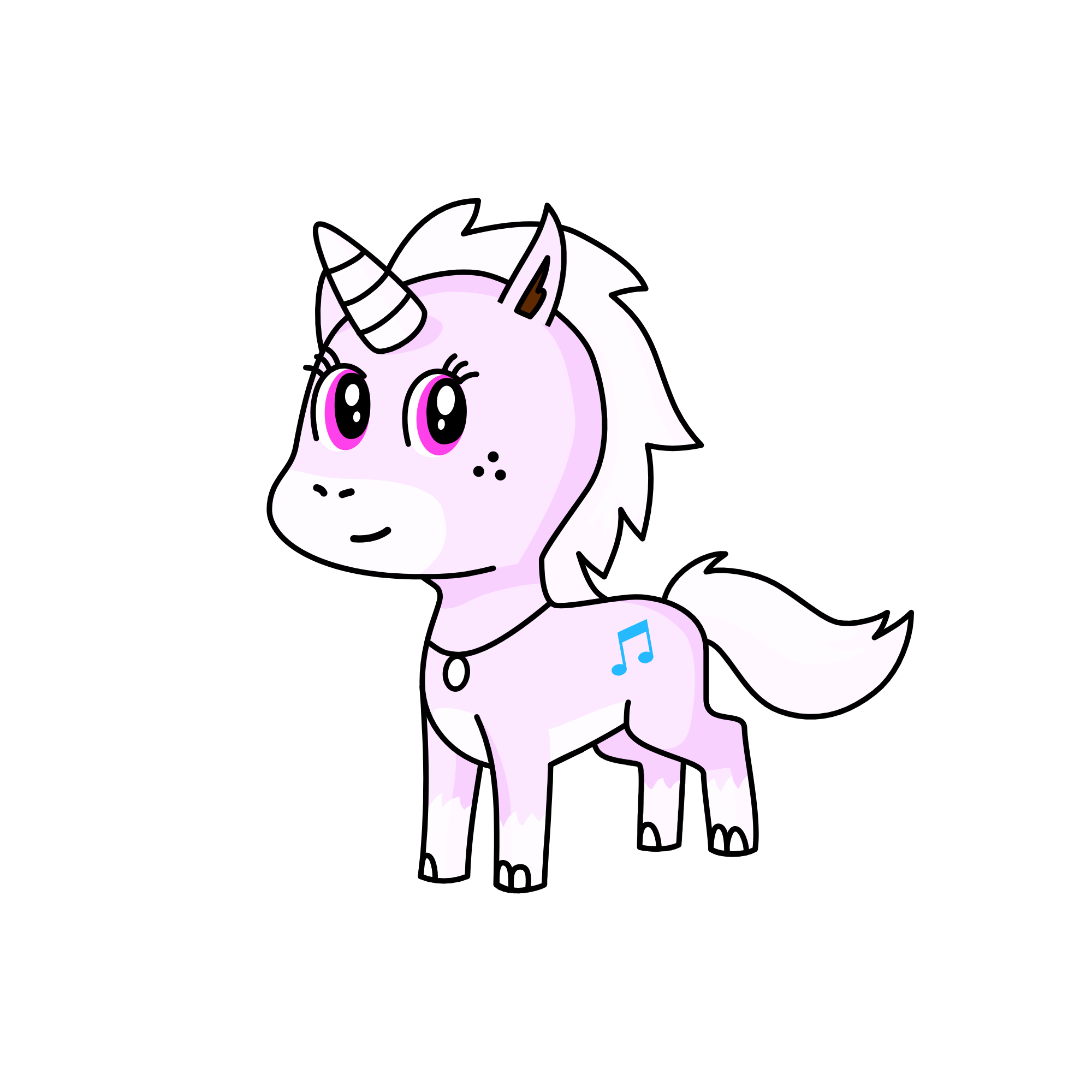 Music, the unicorn