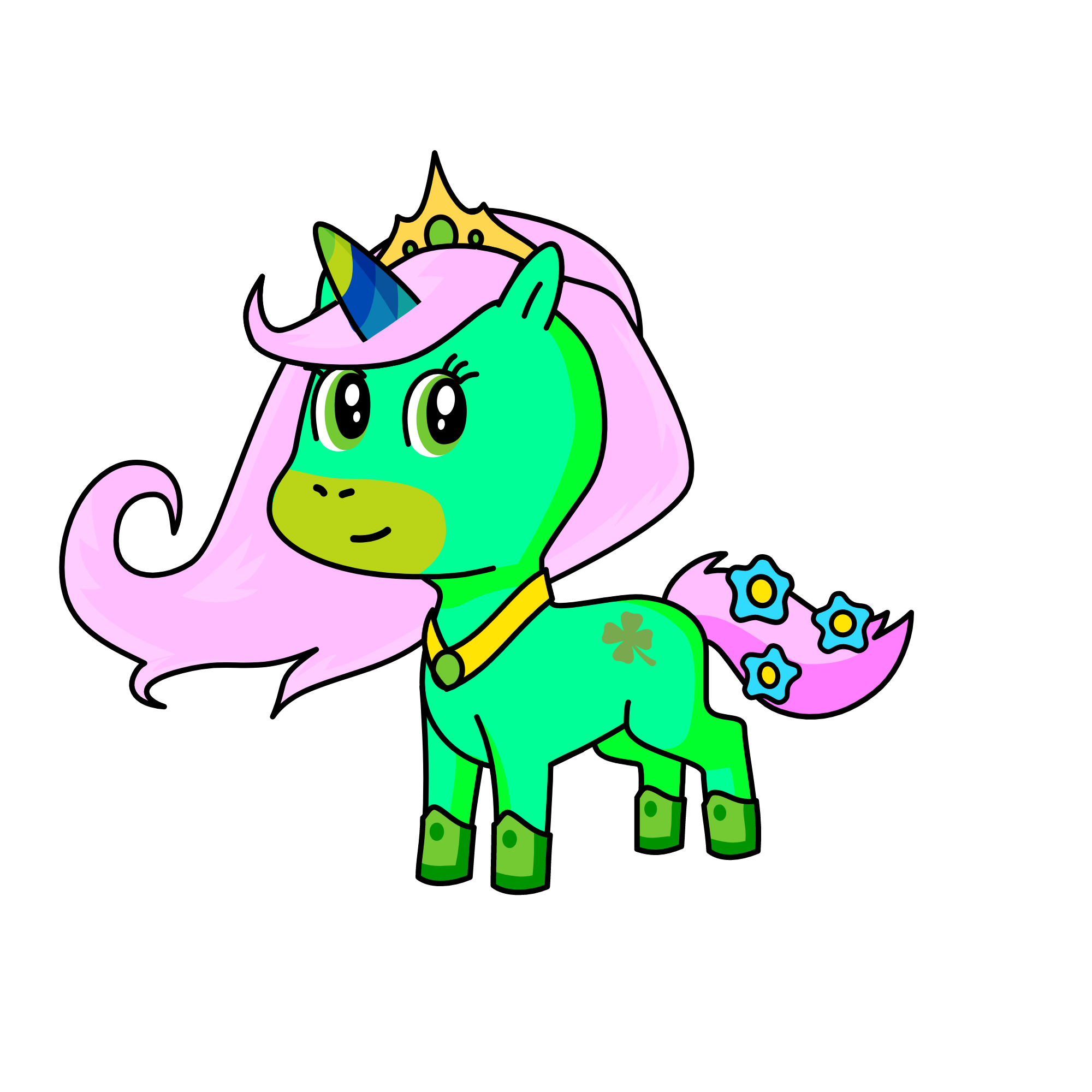 Flora, the unicorn