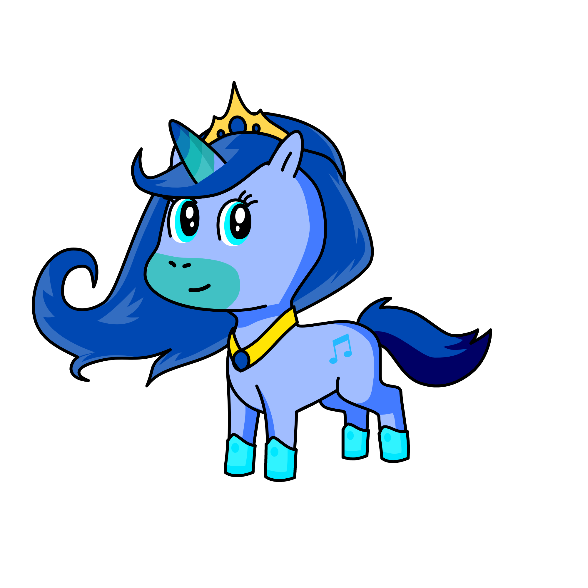 Pearl, the unicorn