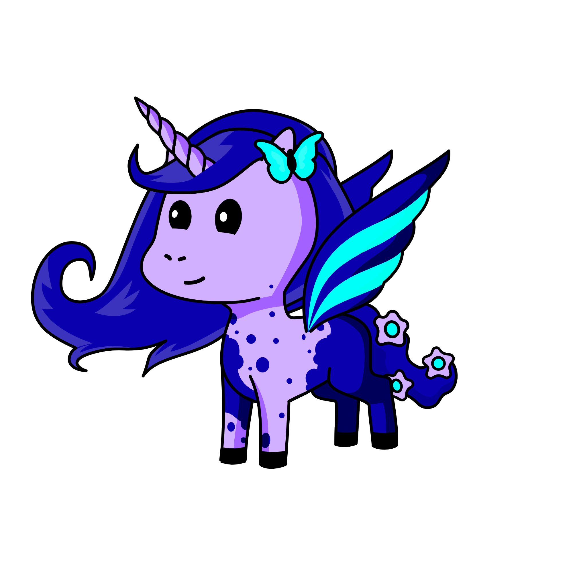 I am midnight, the unicorn