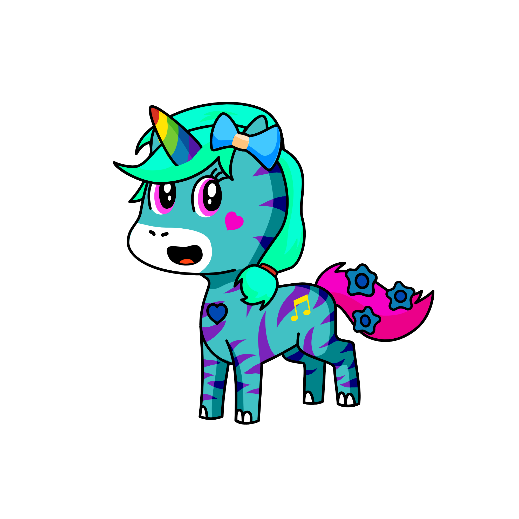 Perrywinkle, the unicorn