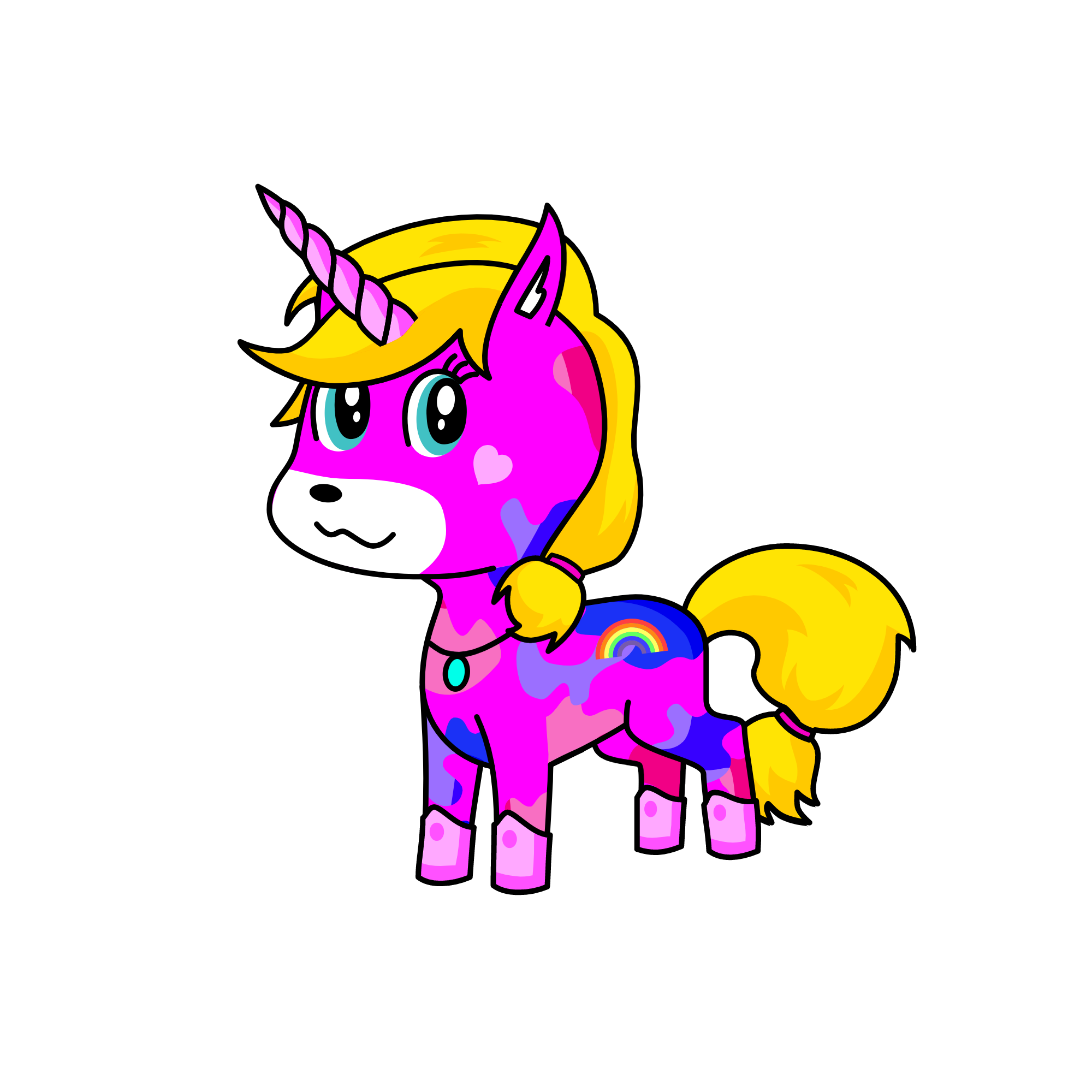 Minerva, the unicorn