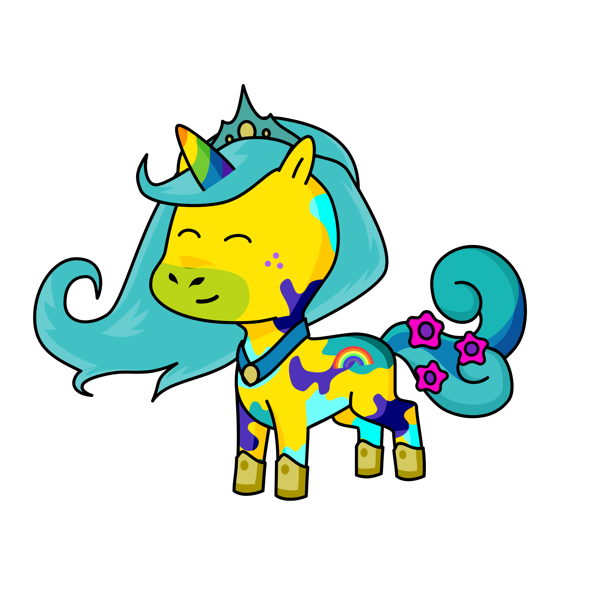 Toodles, the unicorn