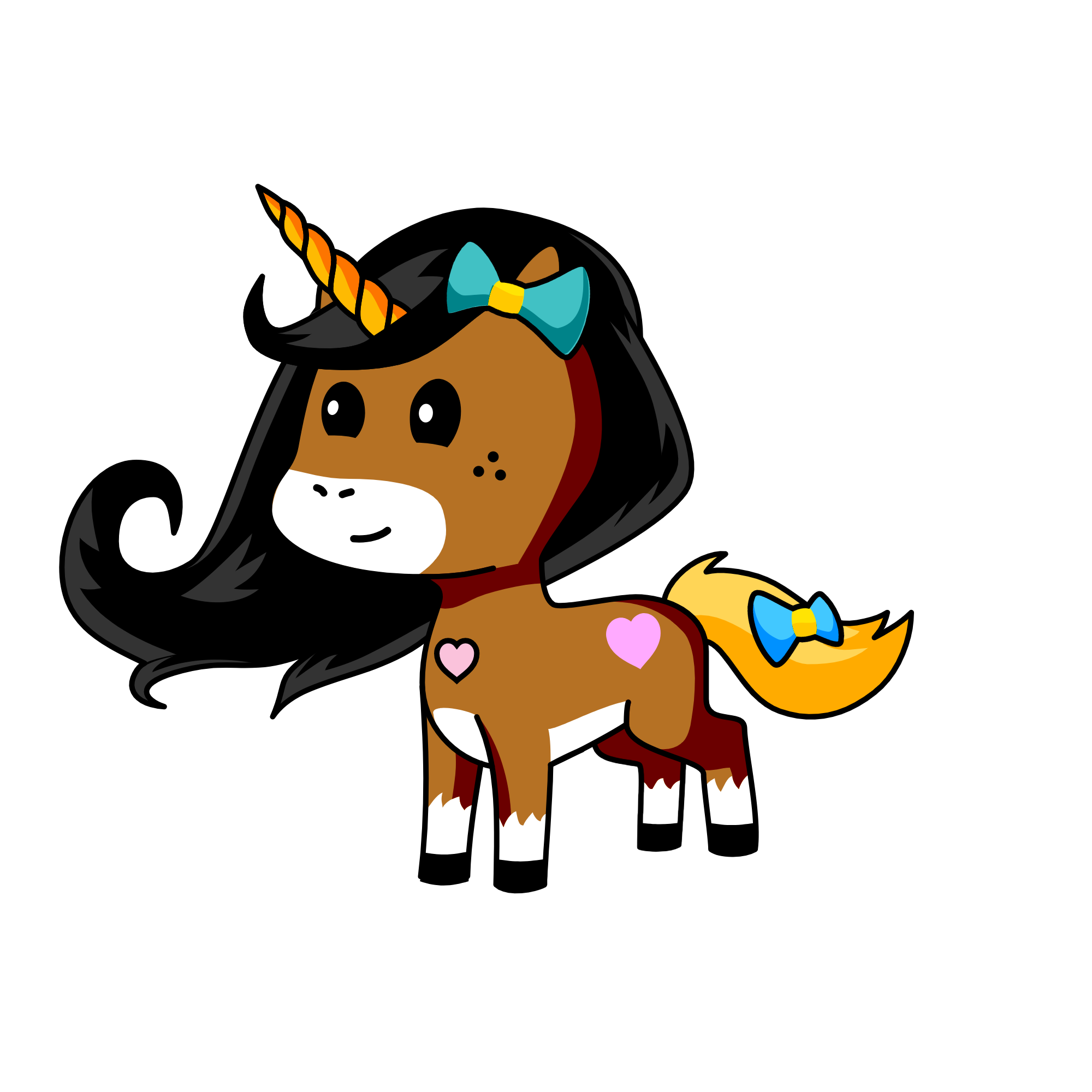 Celine, the unicorn