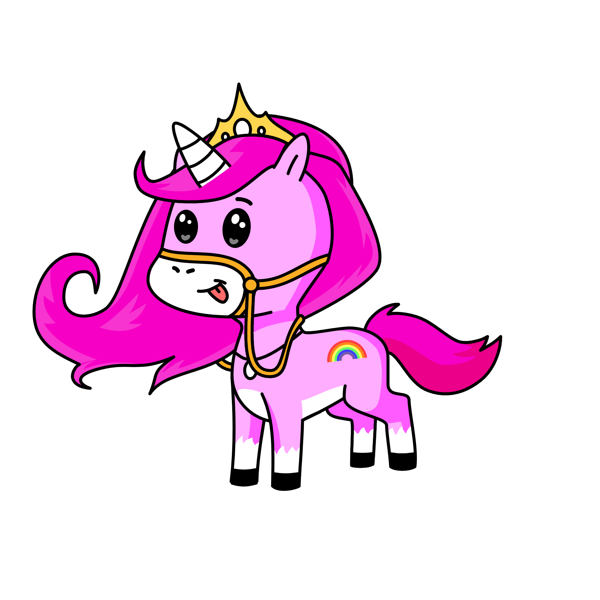 Caroline, the unicorn