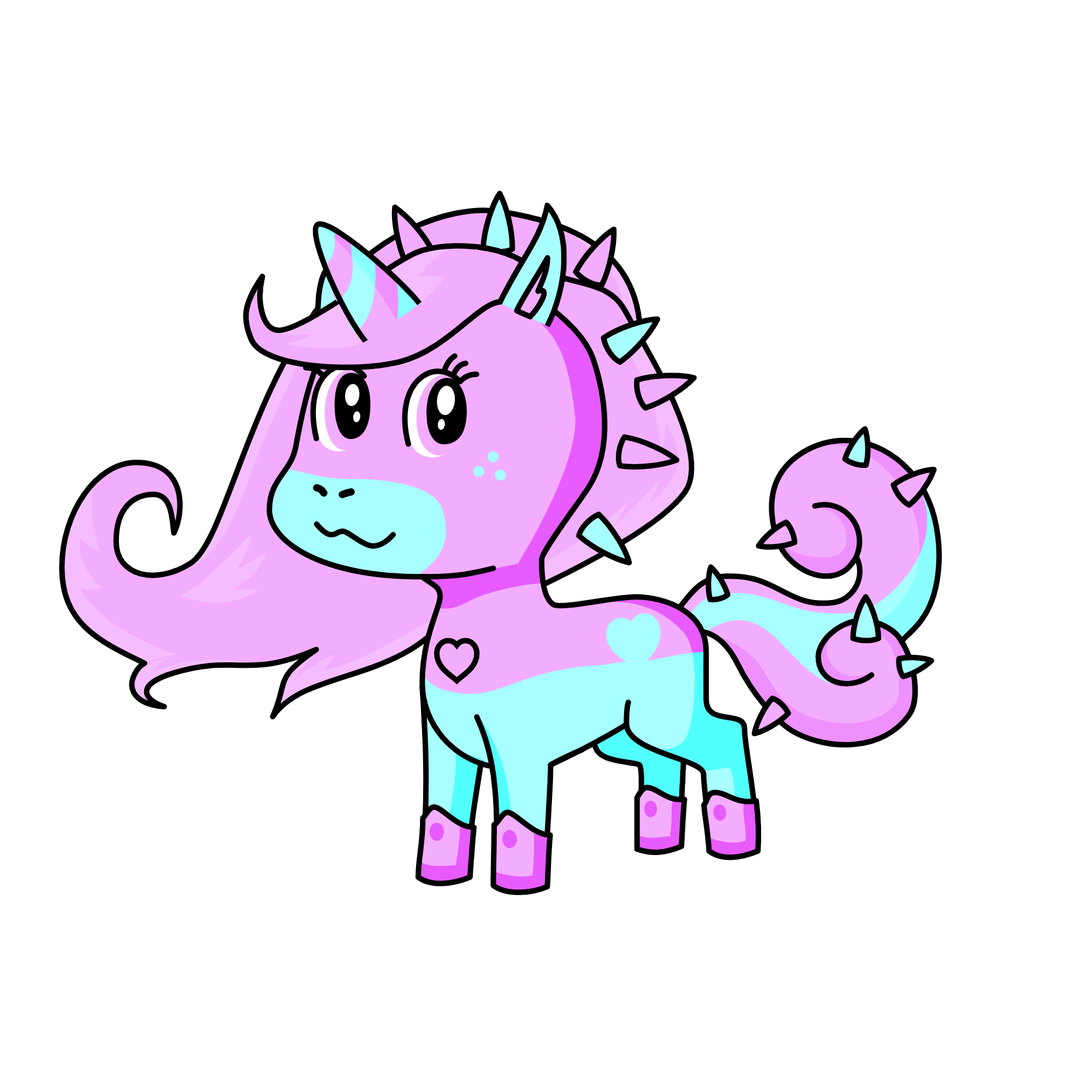 harley 1 2 3 4 5 6 7 8 9, the unicorn