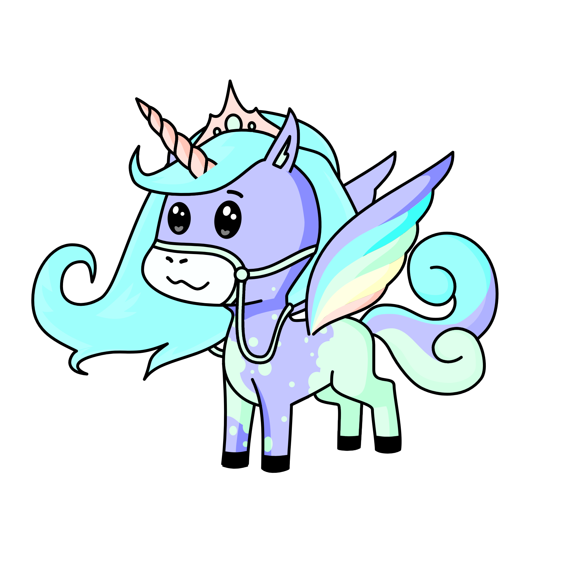 Palace unicorn in the sky, the unicorn