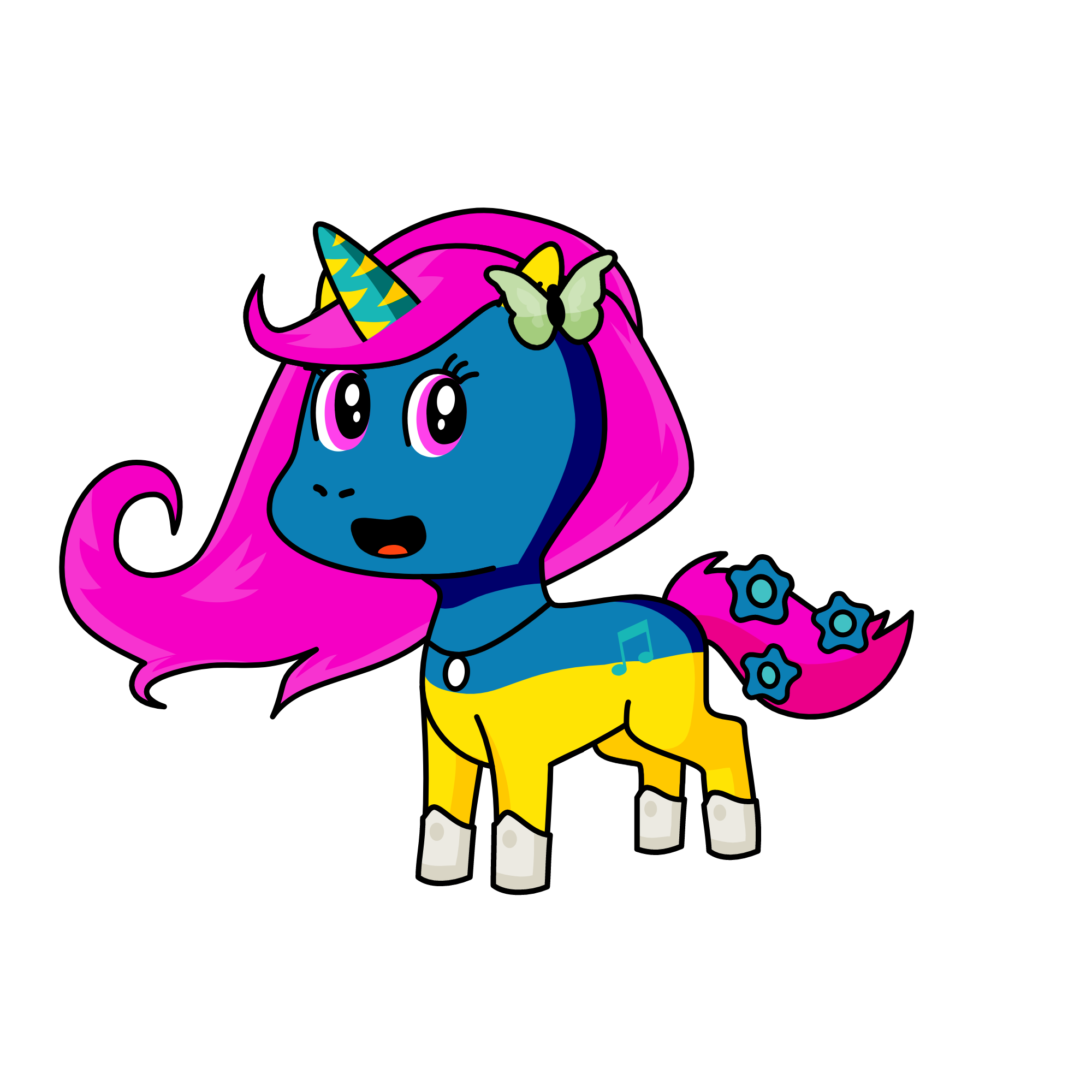 Doon, the unicorn