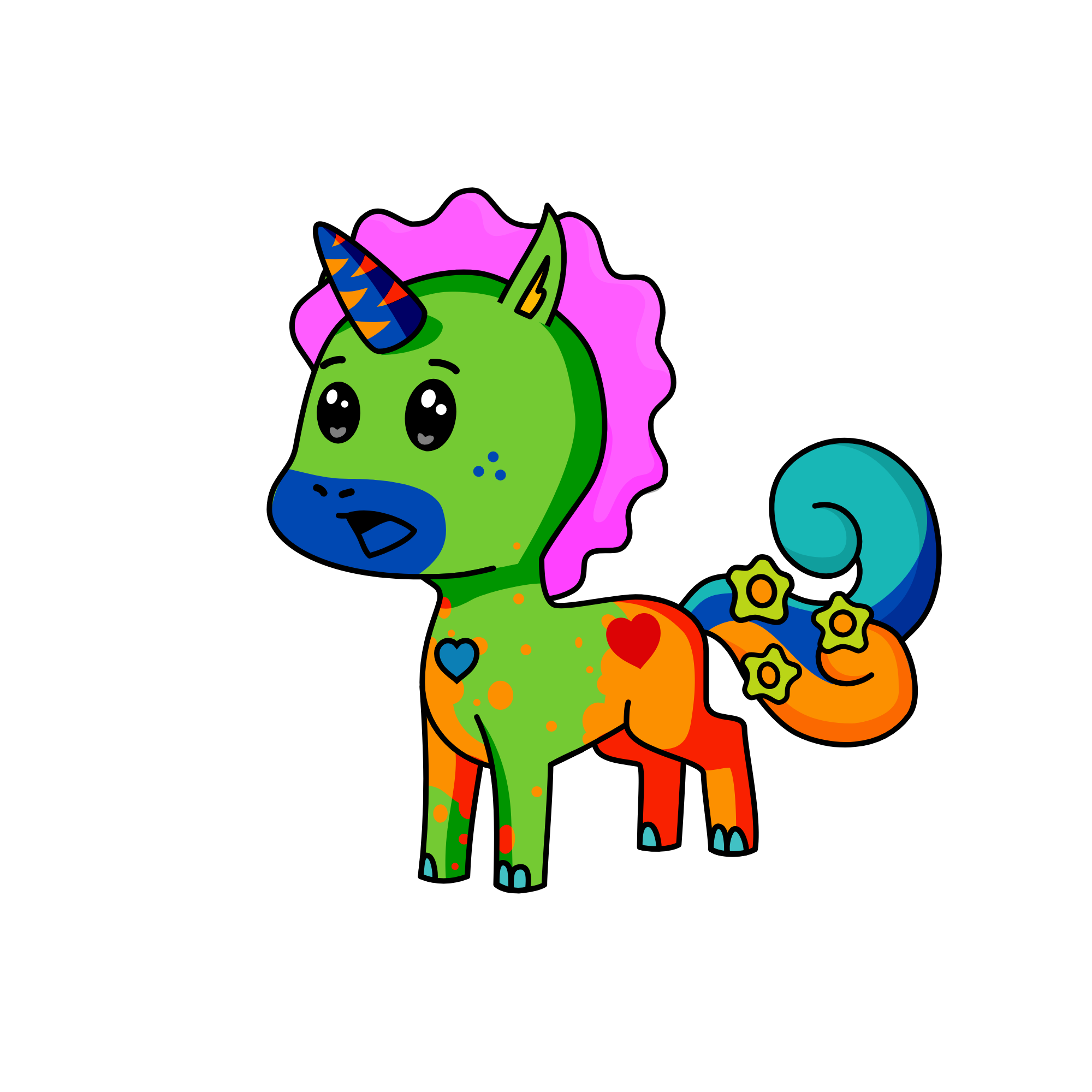 ge6t6ykkdkd, the unicorn