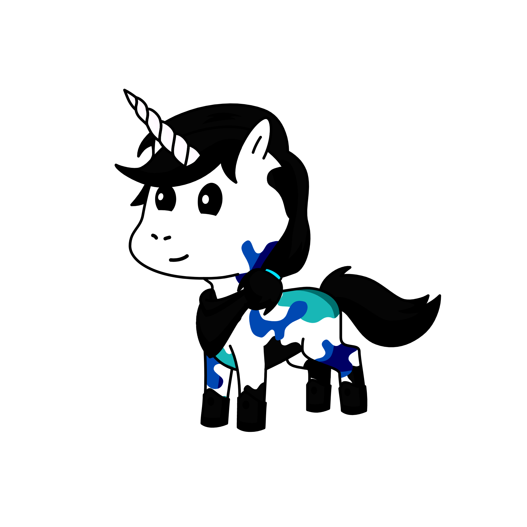 Ember, the unicorn