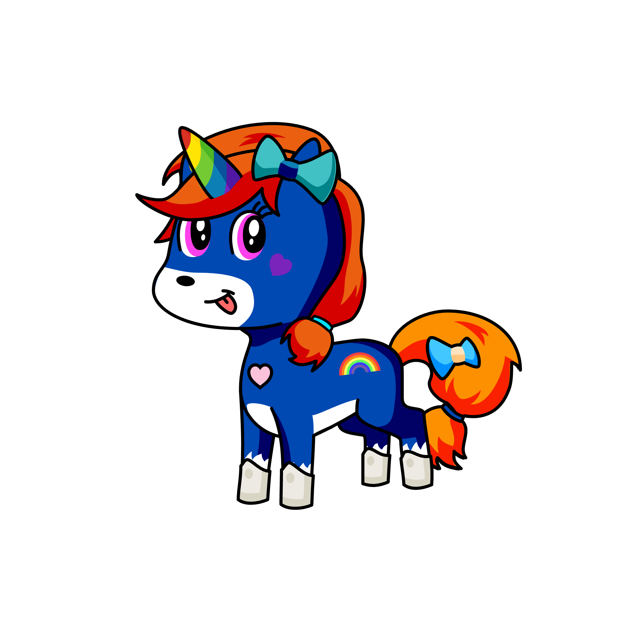 MANUELA, the unicorn