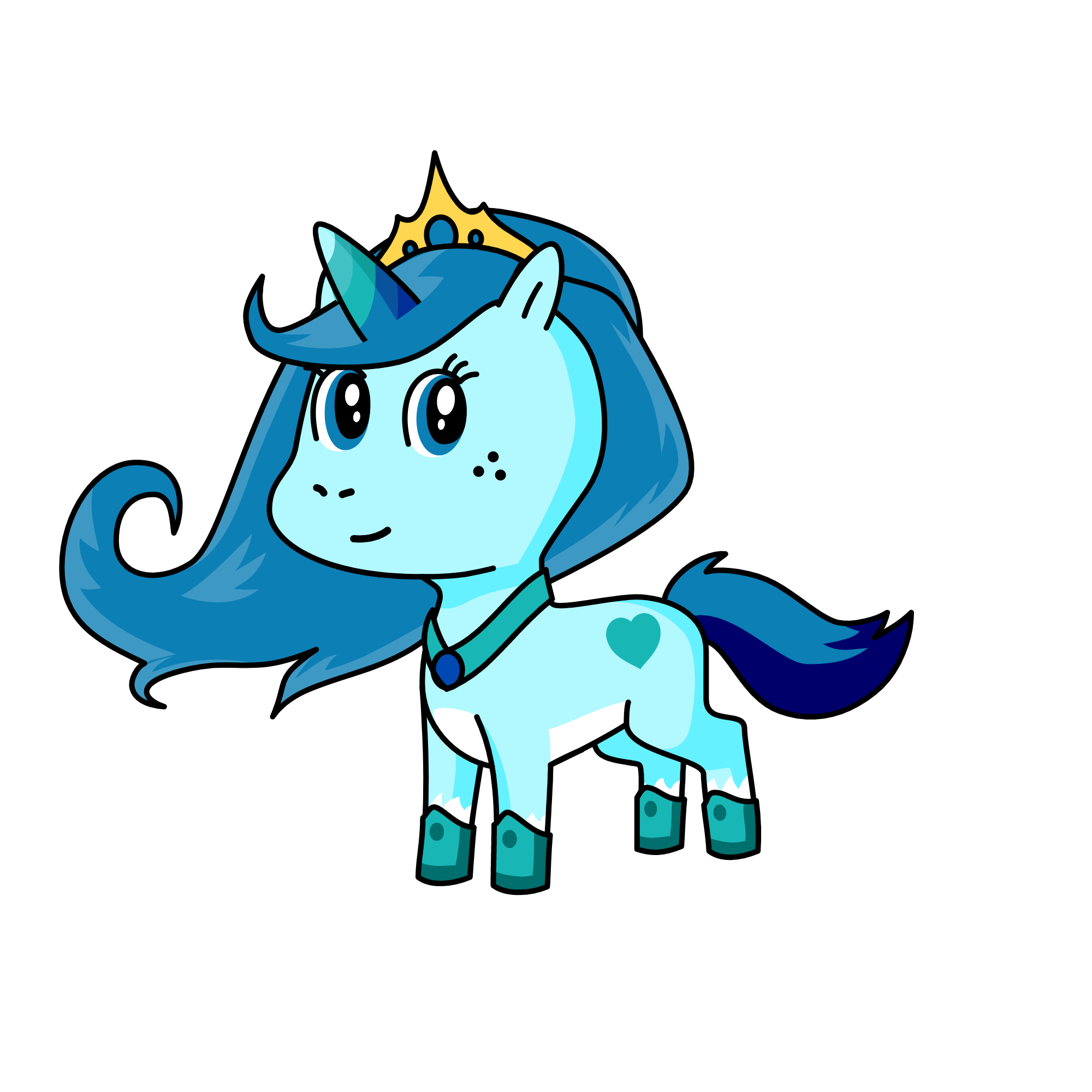 Isadora, the unicorn