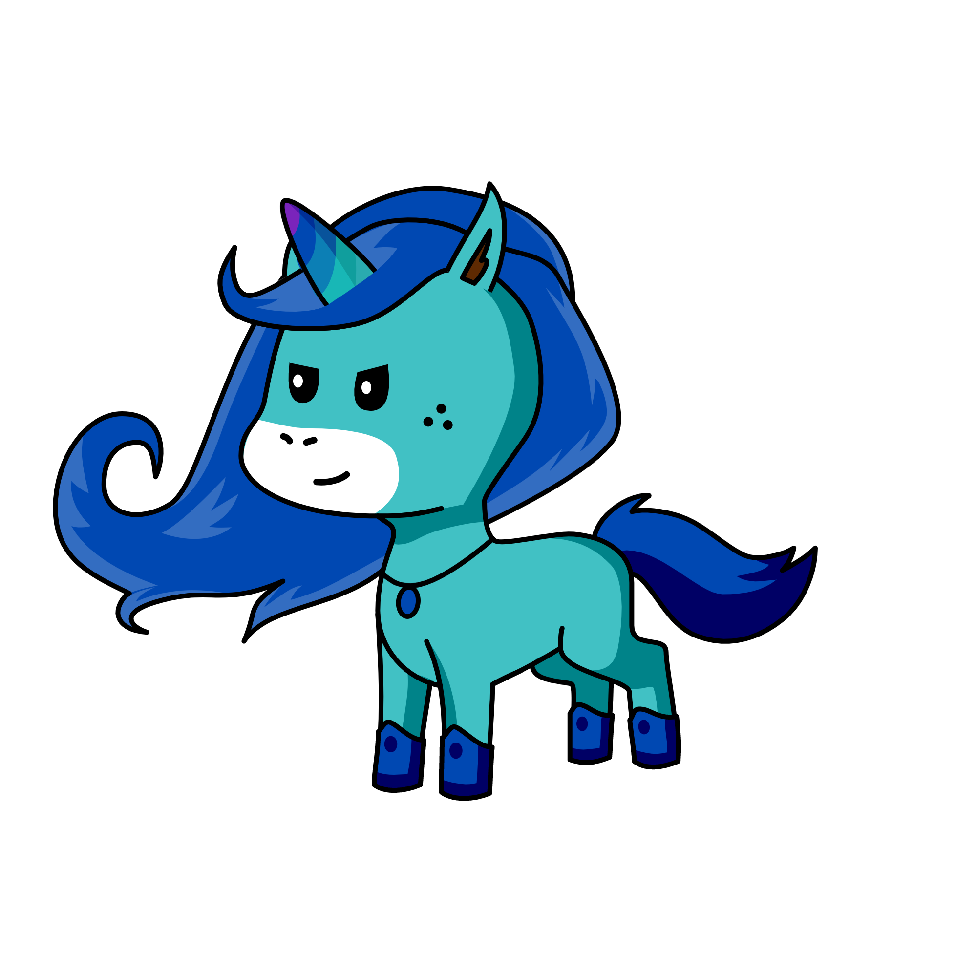 ice, the unicorn