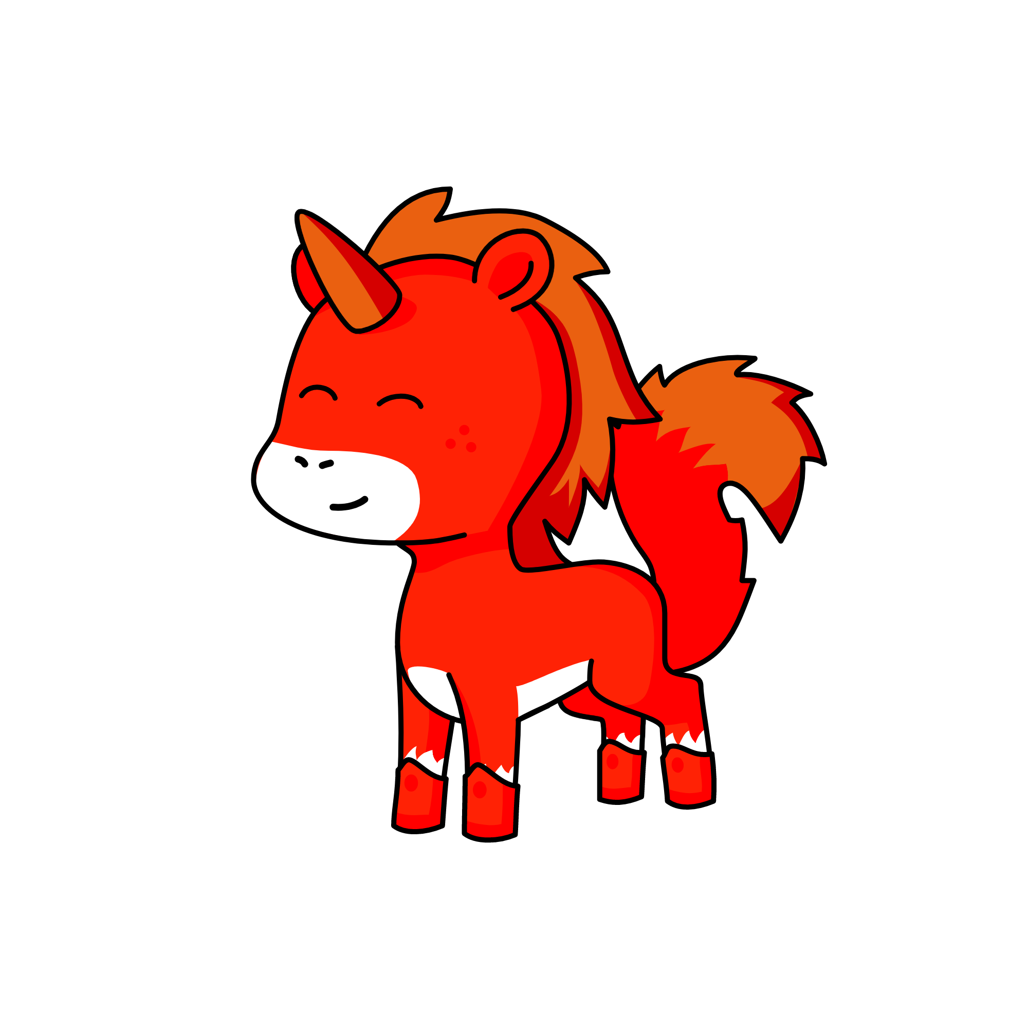 fire, the unicorn