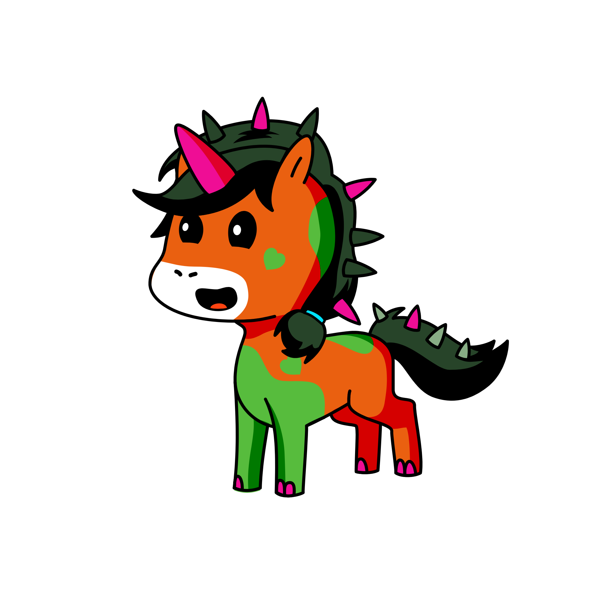 Rocker, the unicorn