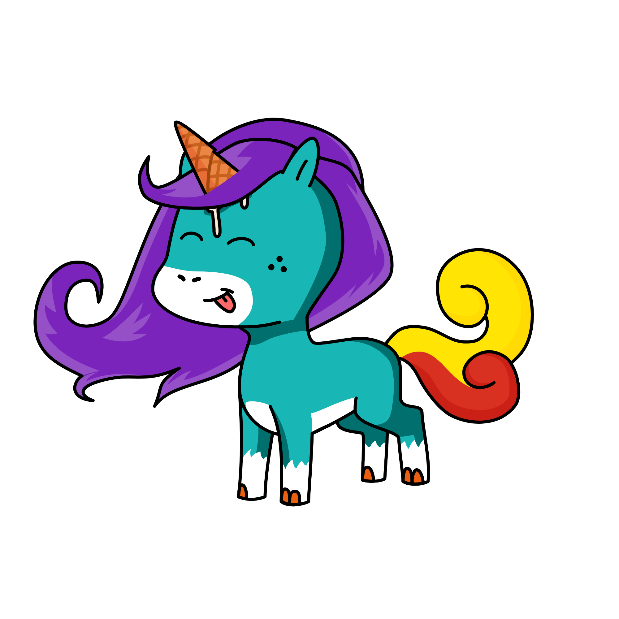 Coco, the unicorn