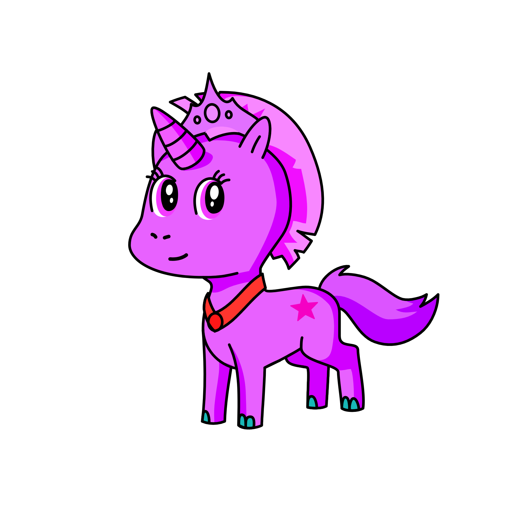 rawnty dish, the unicorn