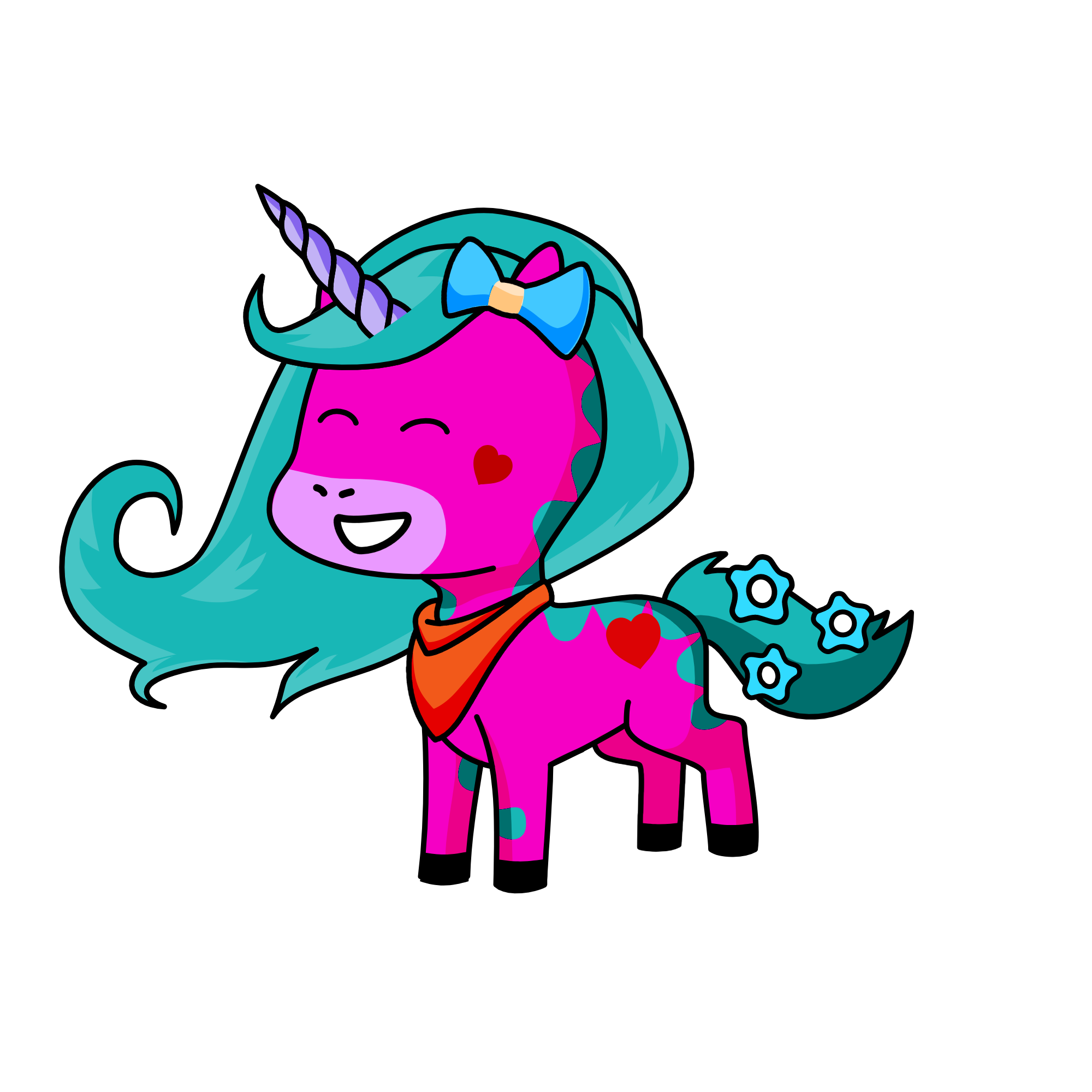 Sally, the unicorn