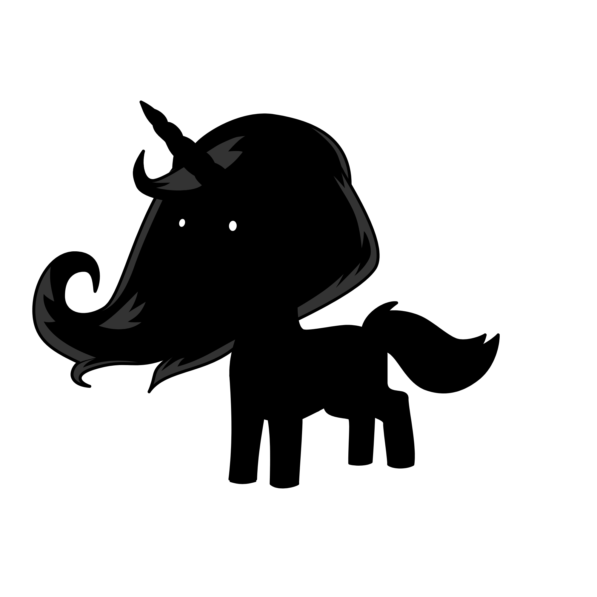 shadow, the unicorn