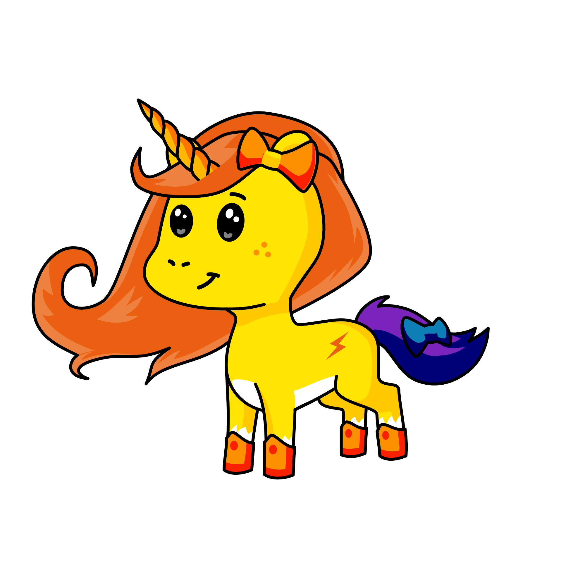 Moonstone, the unicorn