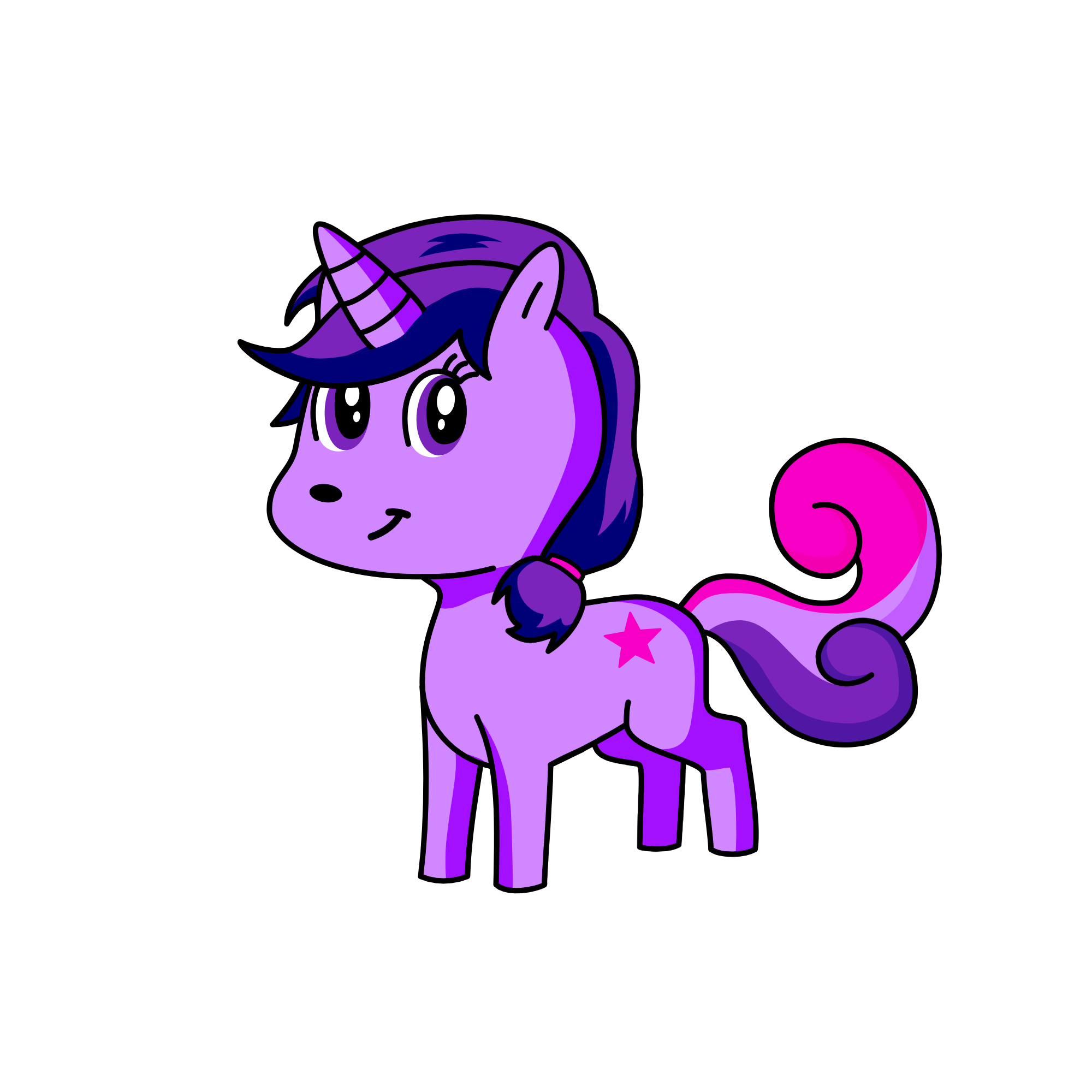 Twilight Sparkle, the unicorn