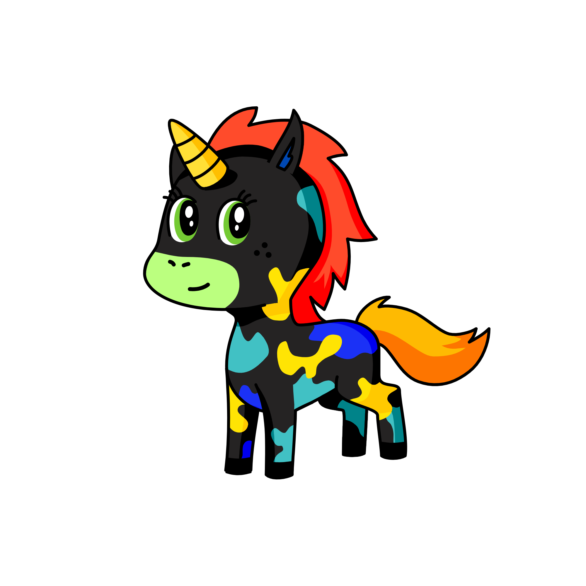 Darkness, the unicorn