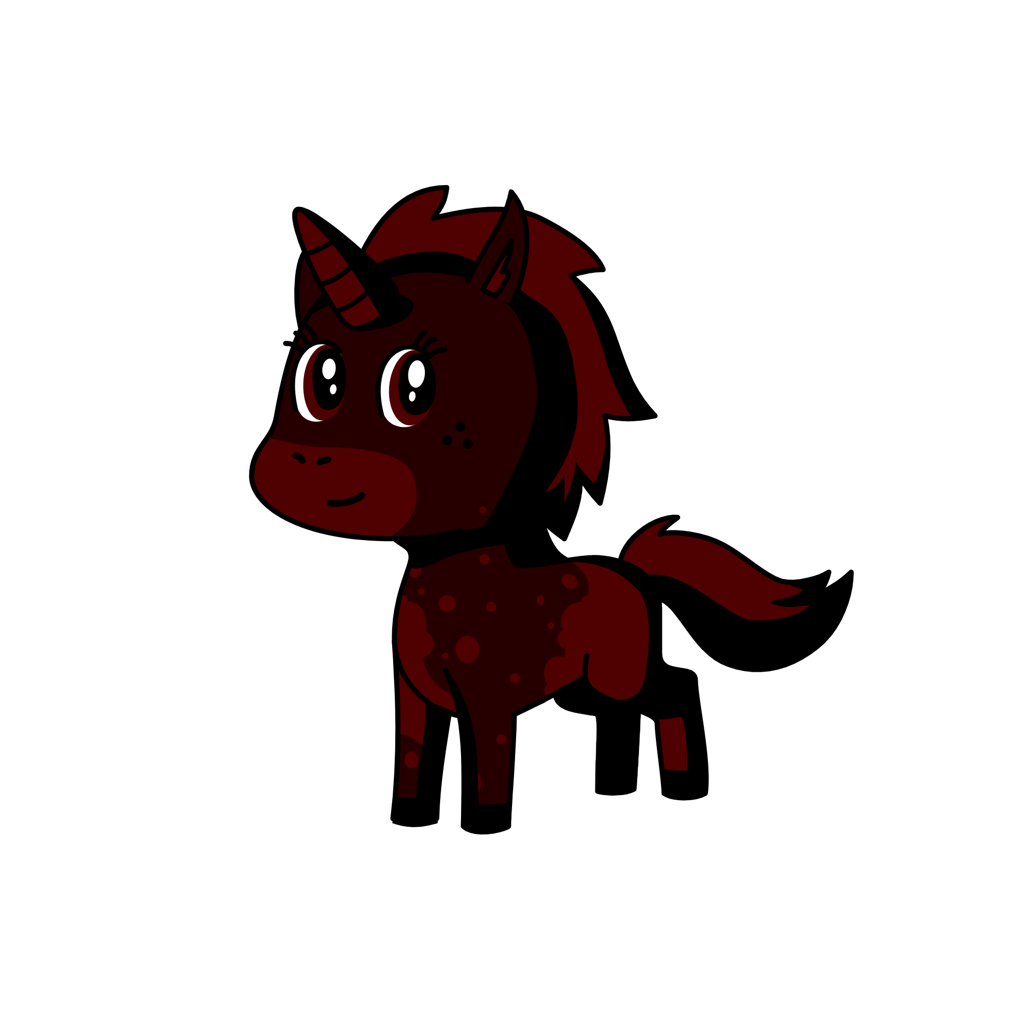 Brownie, the unicorn