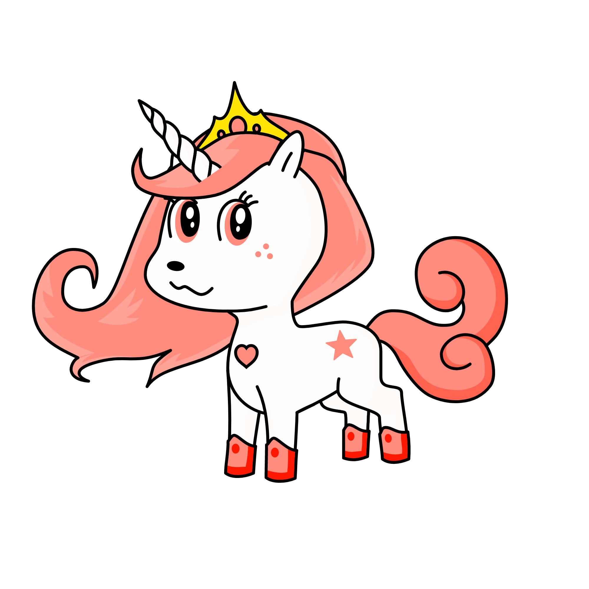 Queen Celestia, the unicorn