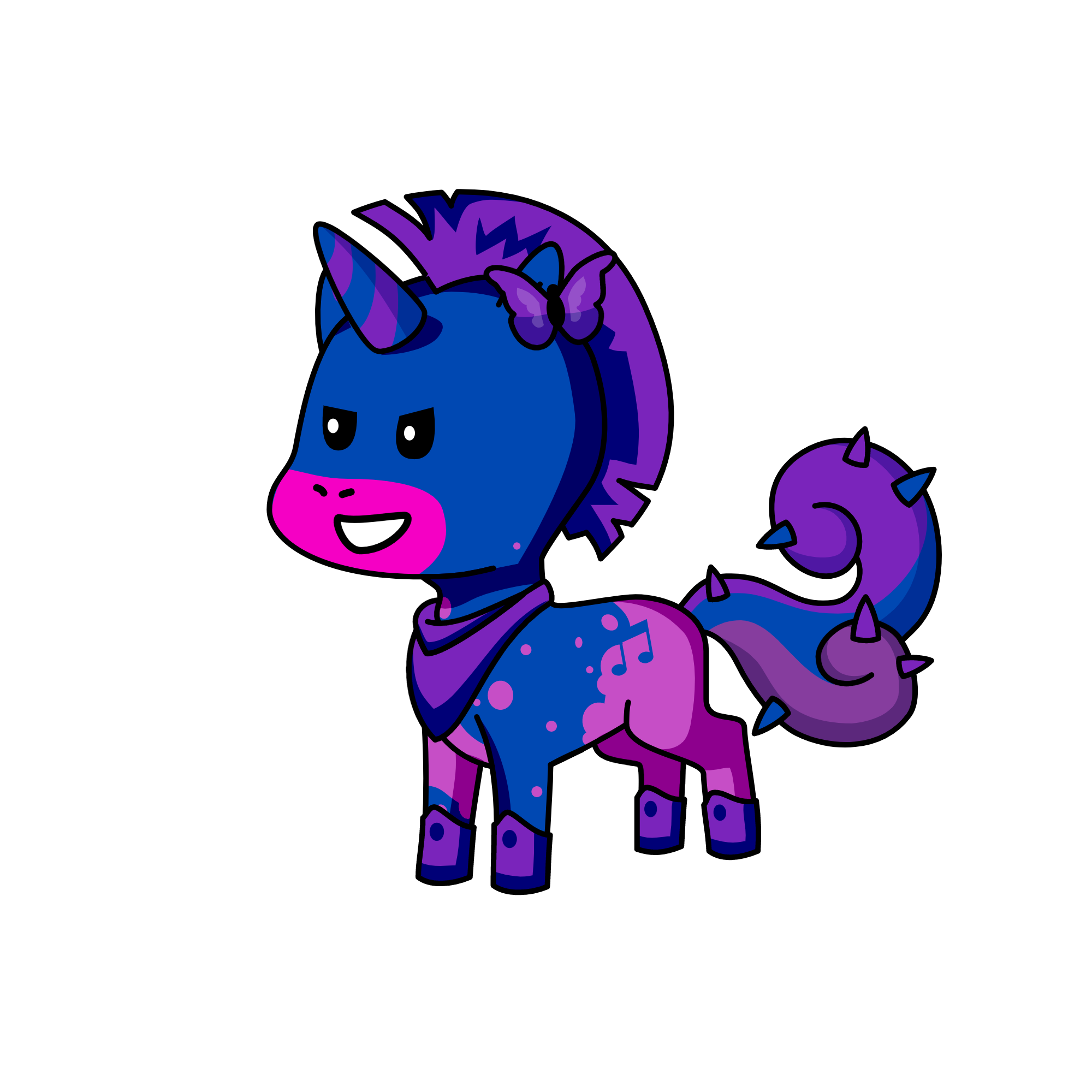 Hawkcorn, the unicorn