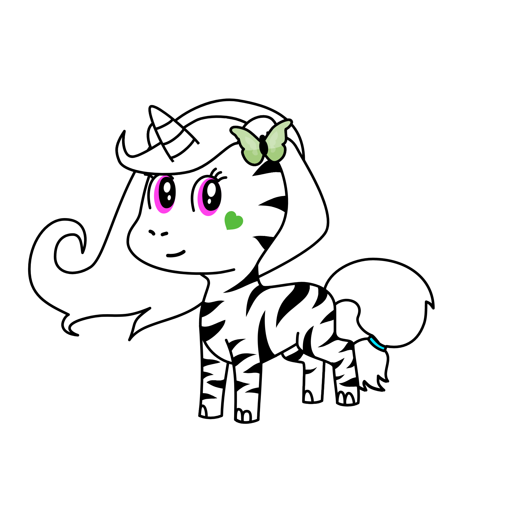 qewdjkgdaw, the unicorn